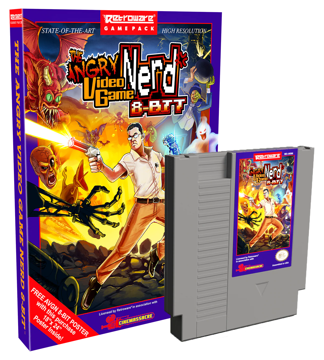 Angry Video Game Nerd 8-bit Standard Edition (NES)