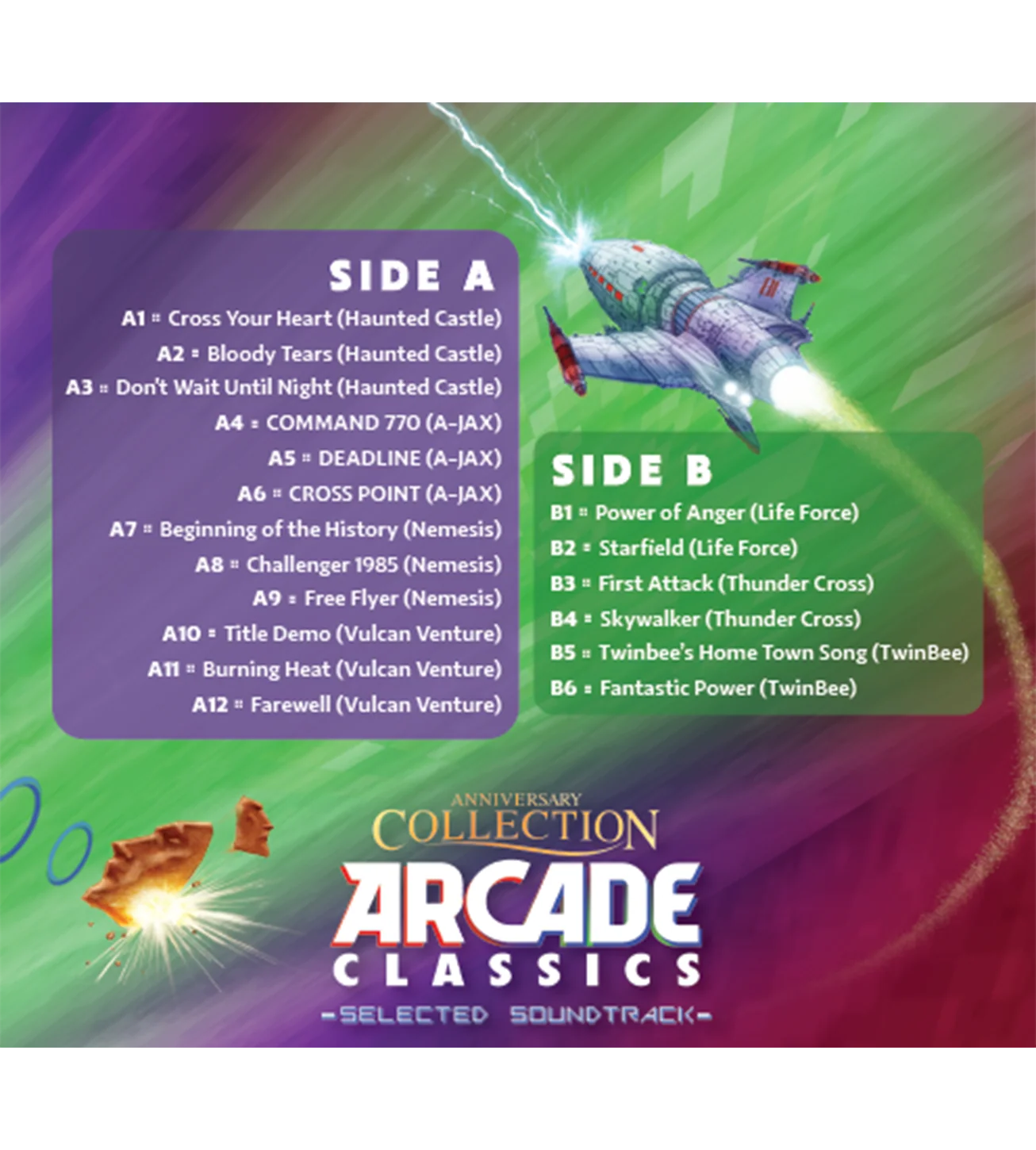 Arcade Classics Anniversary Collection - LP Vinyl Soundtrack - Image 3