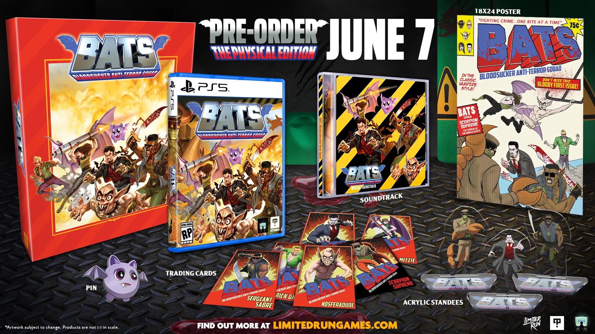 BATS: Bloodsucker Anti-Terror Squad Collectors's Edition (PS5) - Image 3