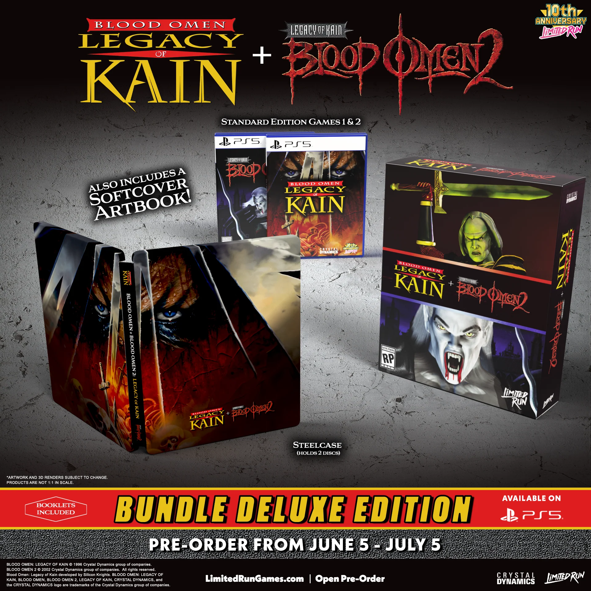 Blood Omen 1 & 2: Legacy of Kain Deluxe Edition (PS5) - Image 2