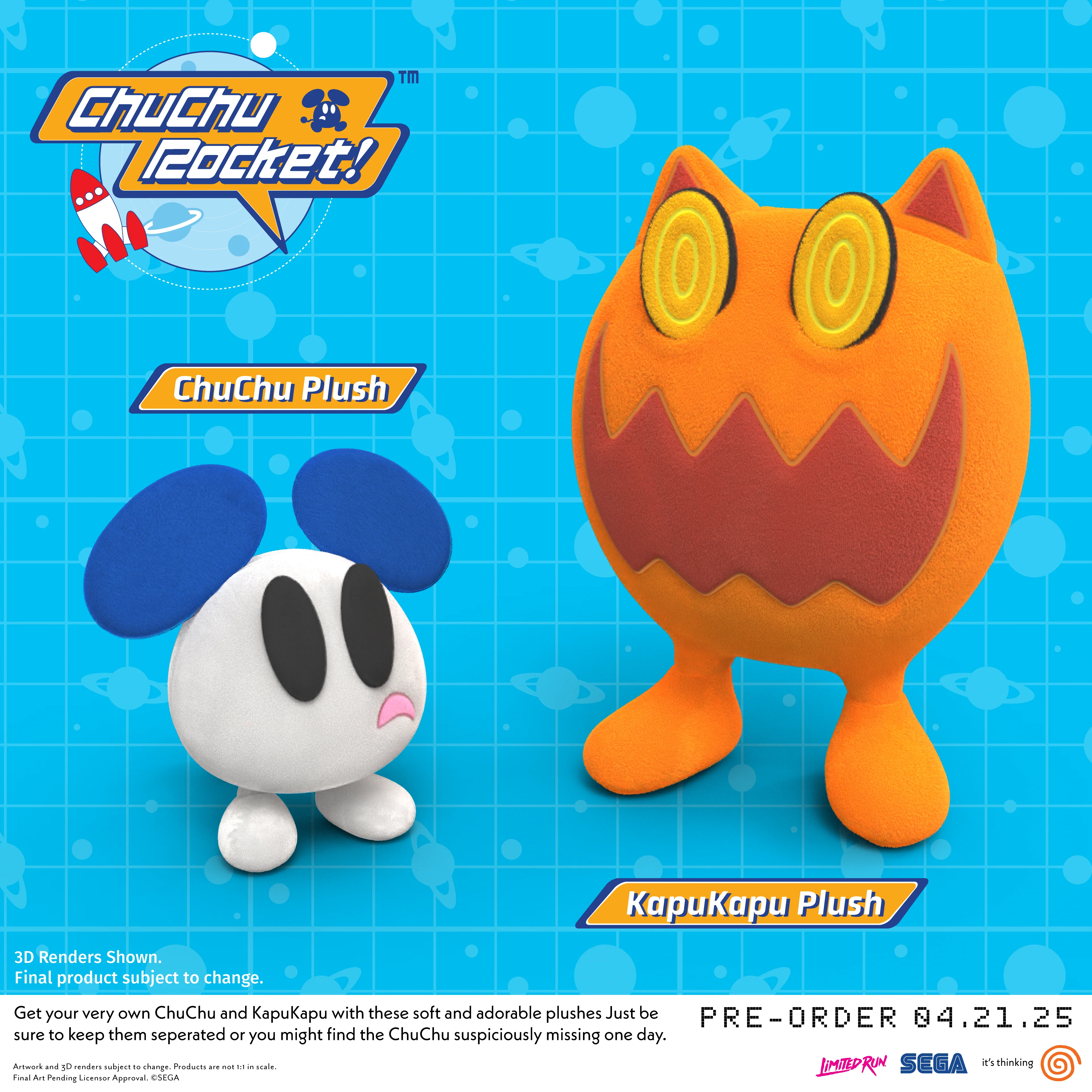 ChuChu Rocket! KapuKapu Plush - Image 2