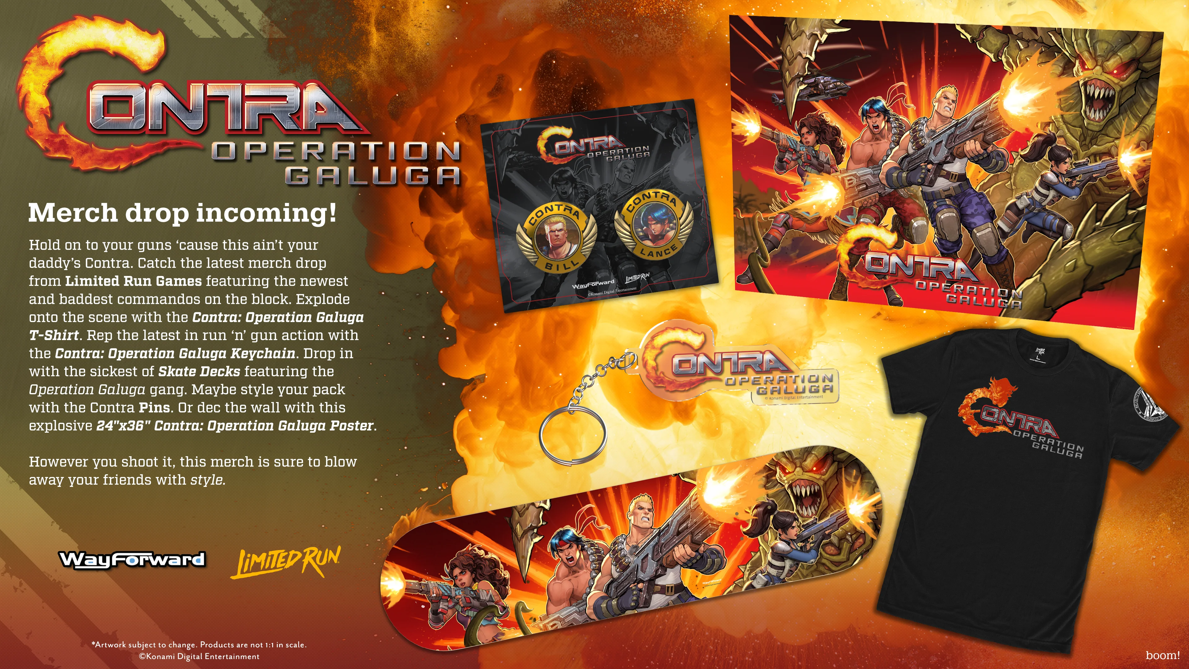 Contra: Operation Galuga T-Shirt - Image 3