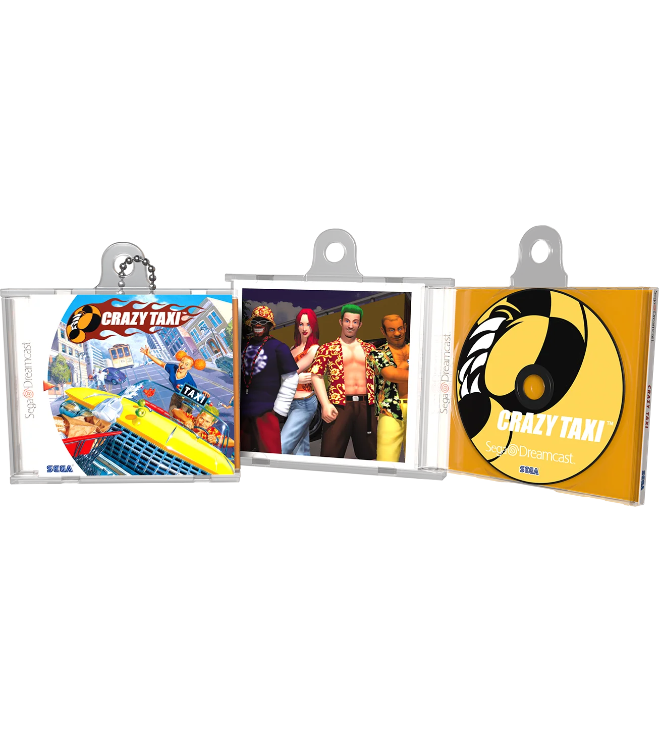 Crazy Taxi Game Case Keychain - Image 2