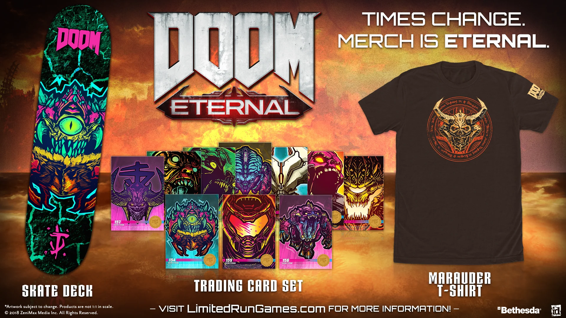 DOOM Eternal Marauder T-Shirt - Image 3