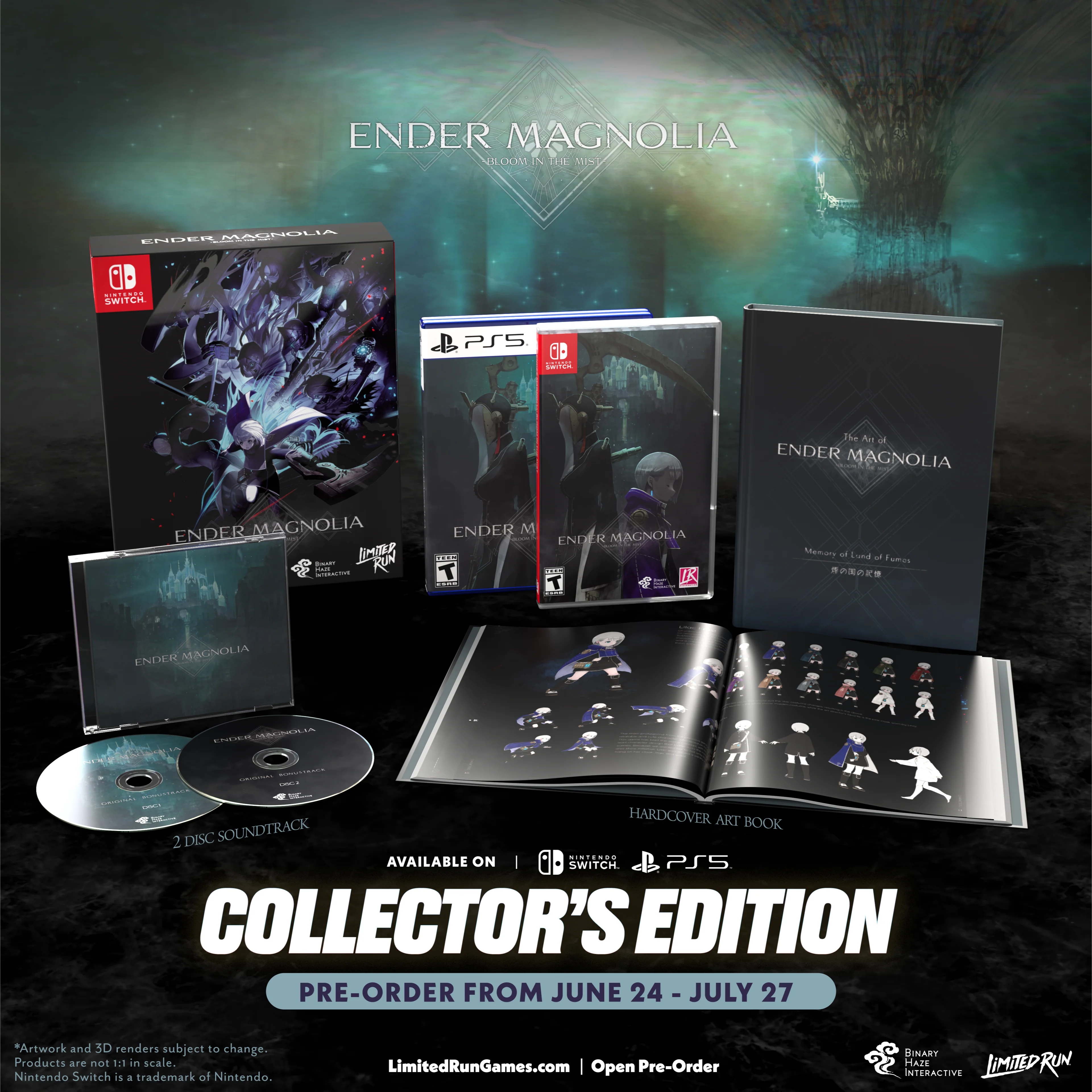 ENDER MAGNOLIA: Bloom in the Mist Collector's Edition (Switch, PS5) - Image 2