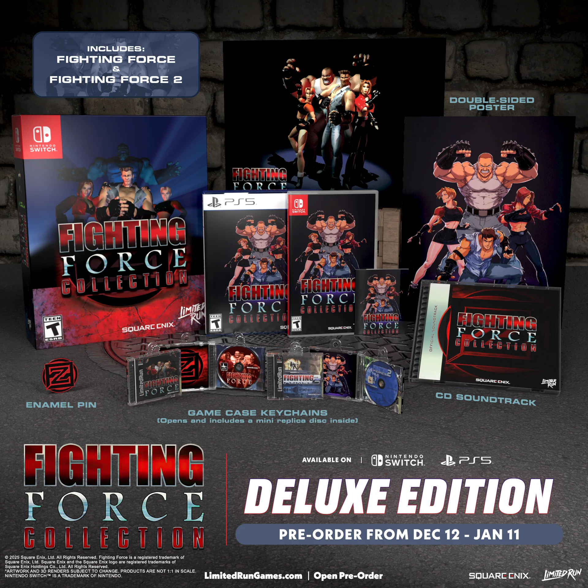 Fighting Force Collection Deluxe Edition (Switch, PS5) - Image 2