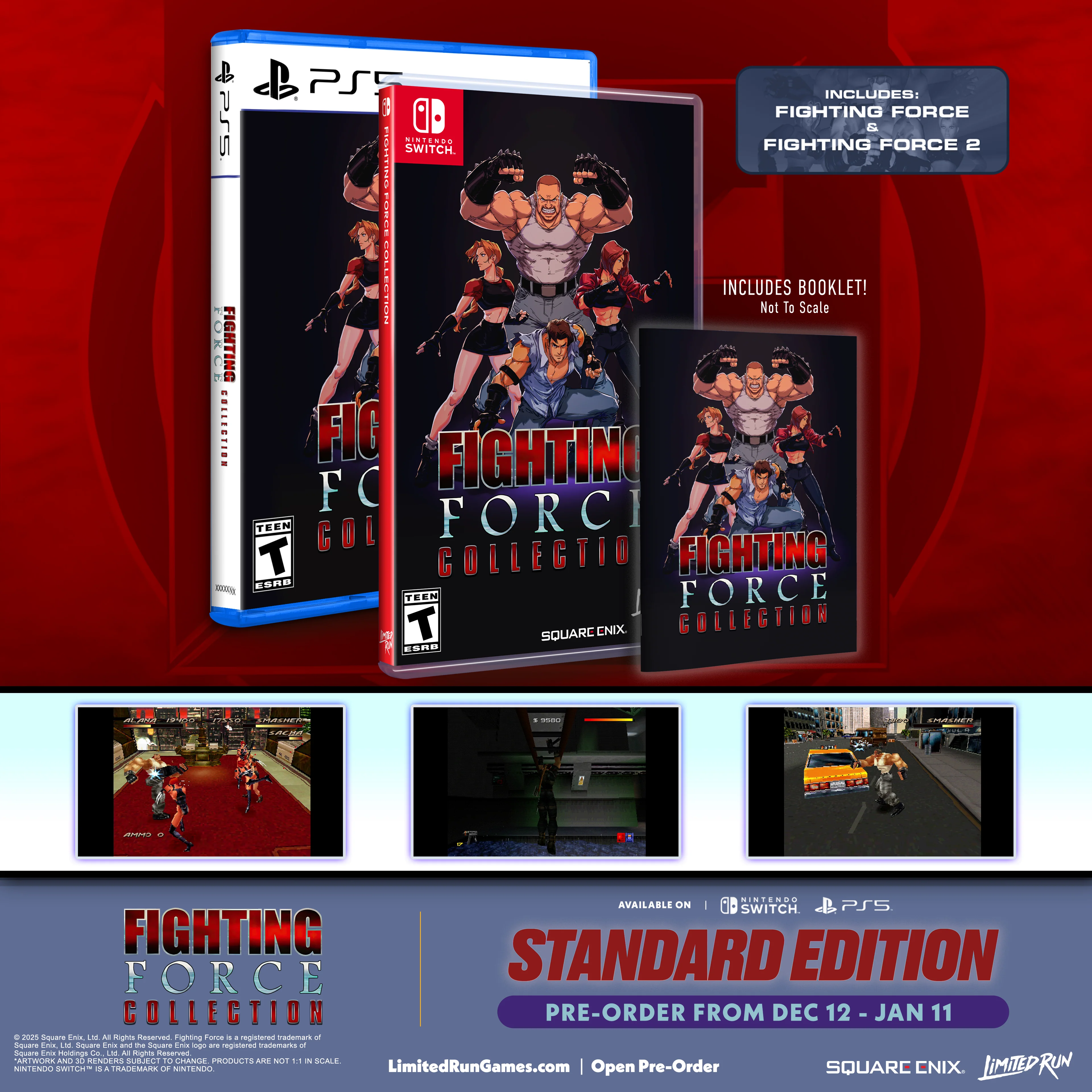 Fighting Force Collection Standard Edition (Switch, PS5) - Image 2
