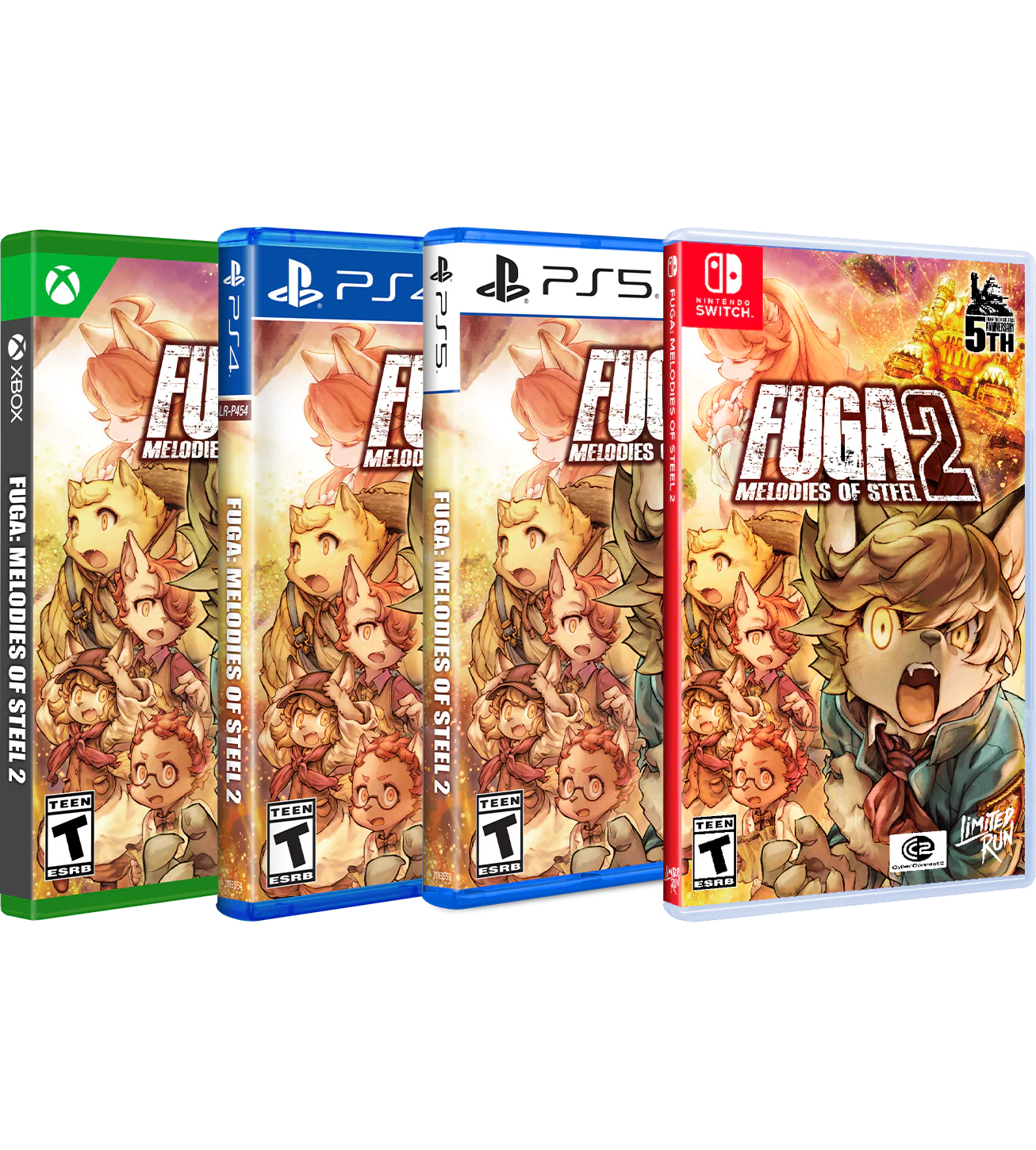 Fuga: Melodies of Steel 2 Standard Edition (Switch, PS5, PS4, Xbox)