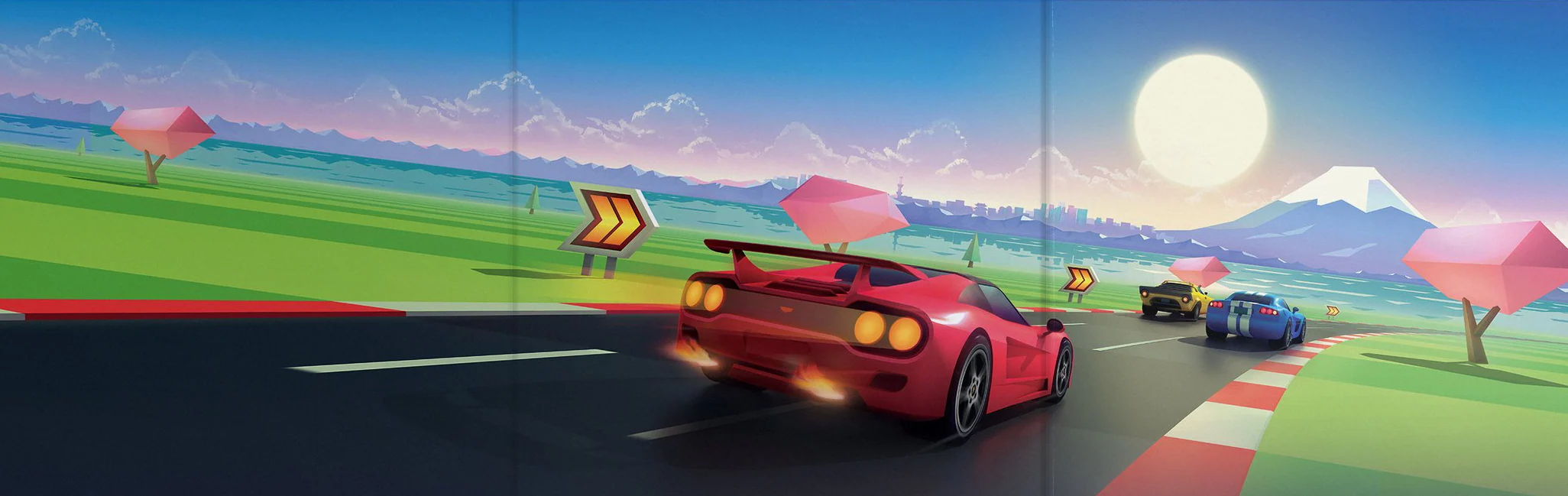 Horizon Chase Turbo - 3LP Vinyl Soundtrack (Exclusive Variant) - Image 3
