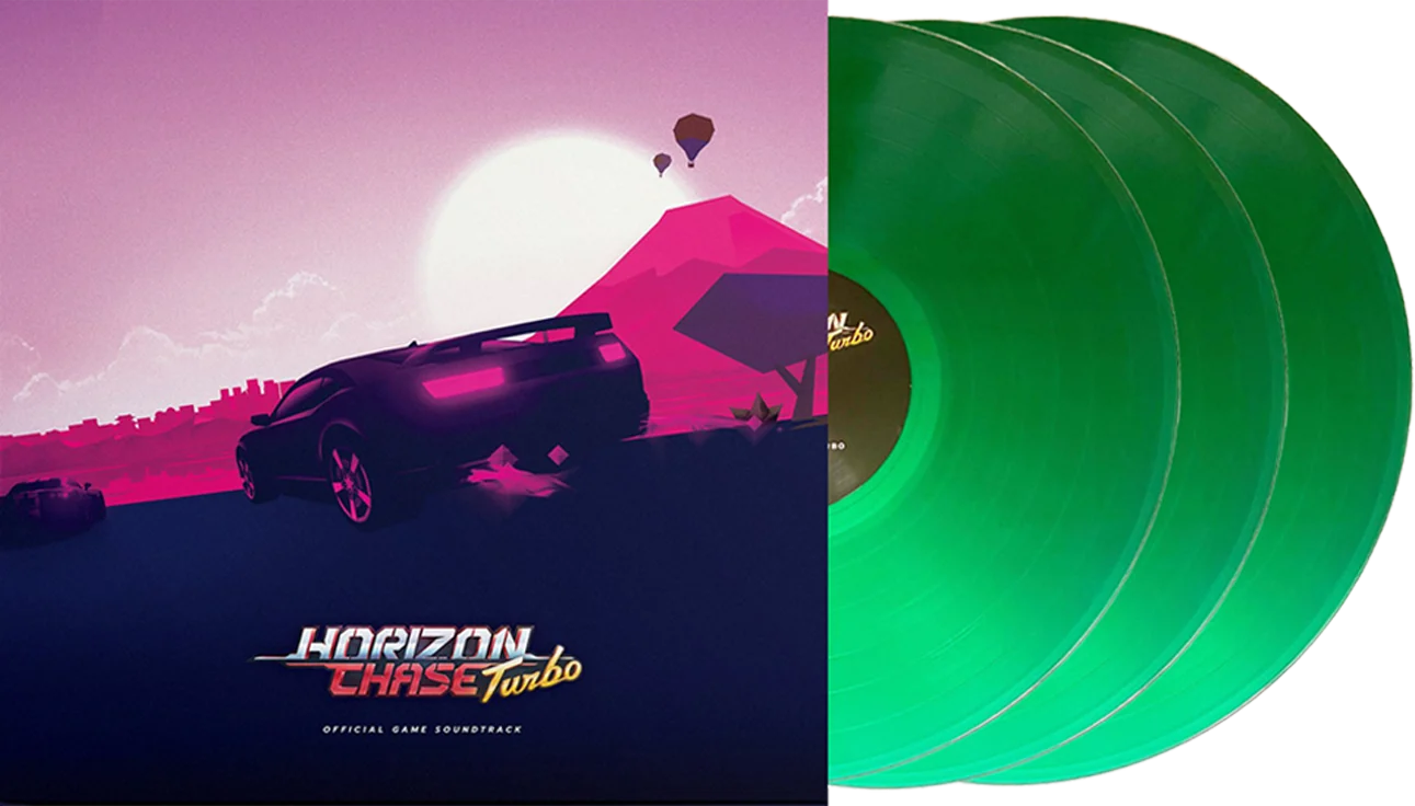 Horizon Chase Turbo - 3LP Vinyl Soundtrack (Exclusive Variant) - Image 4
