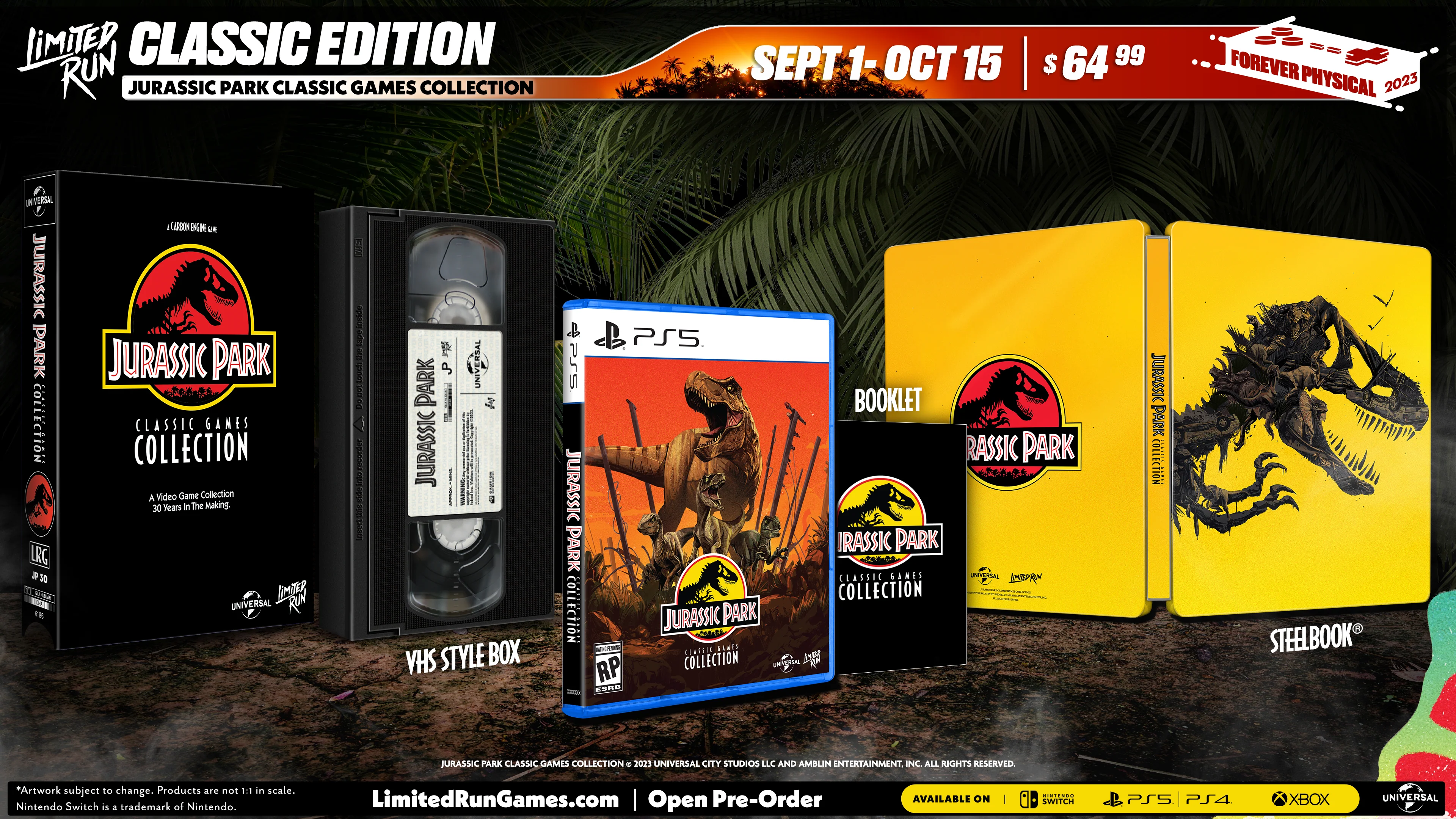 Jurassic Park: Classic Games Collection Classic Edition (PS5) - Image 3