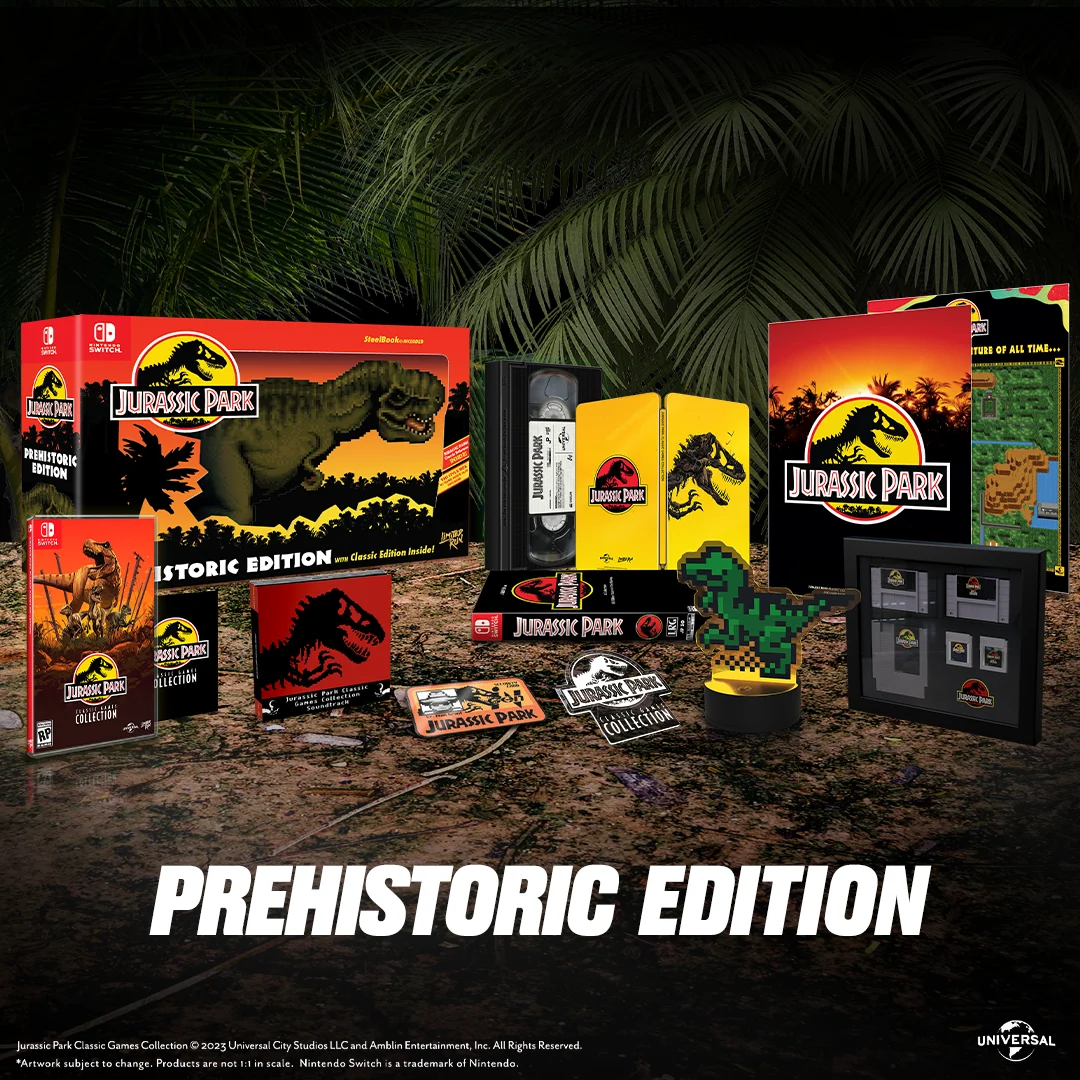 Jurassic Park: Classic Games Collection Prehistoric Edition (Switch) - Image 2