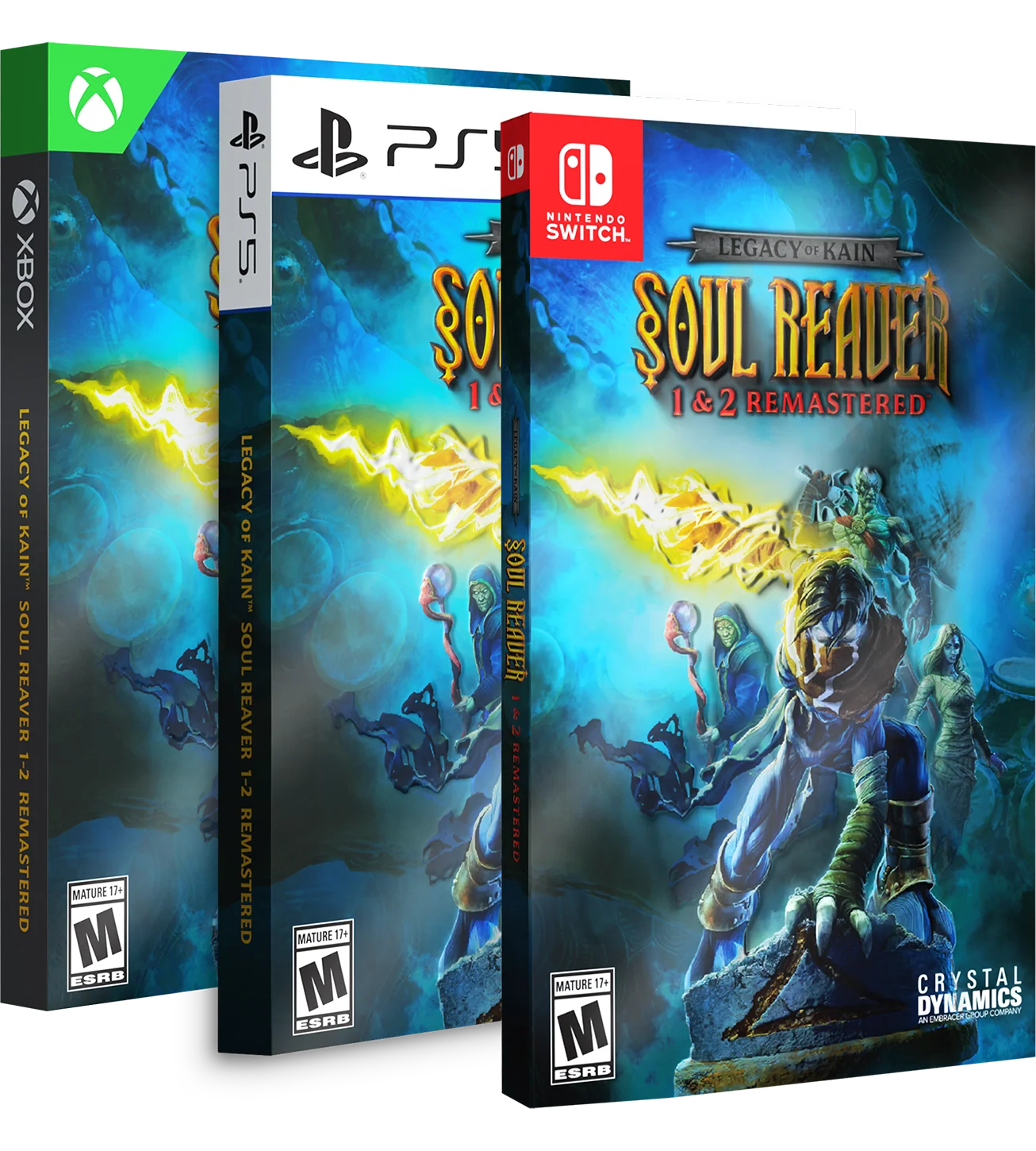 Legacy of Kain™ Soul Reaver 1 & 2 Remastered Standard Edition (Switch, PS5, Xbox)