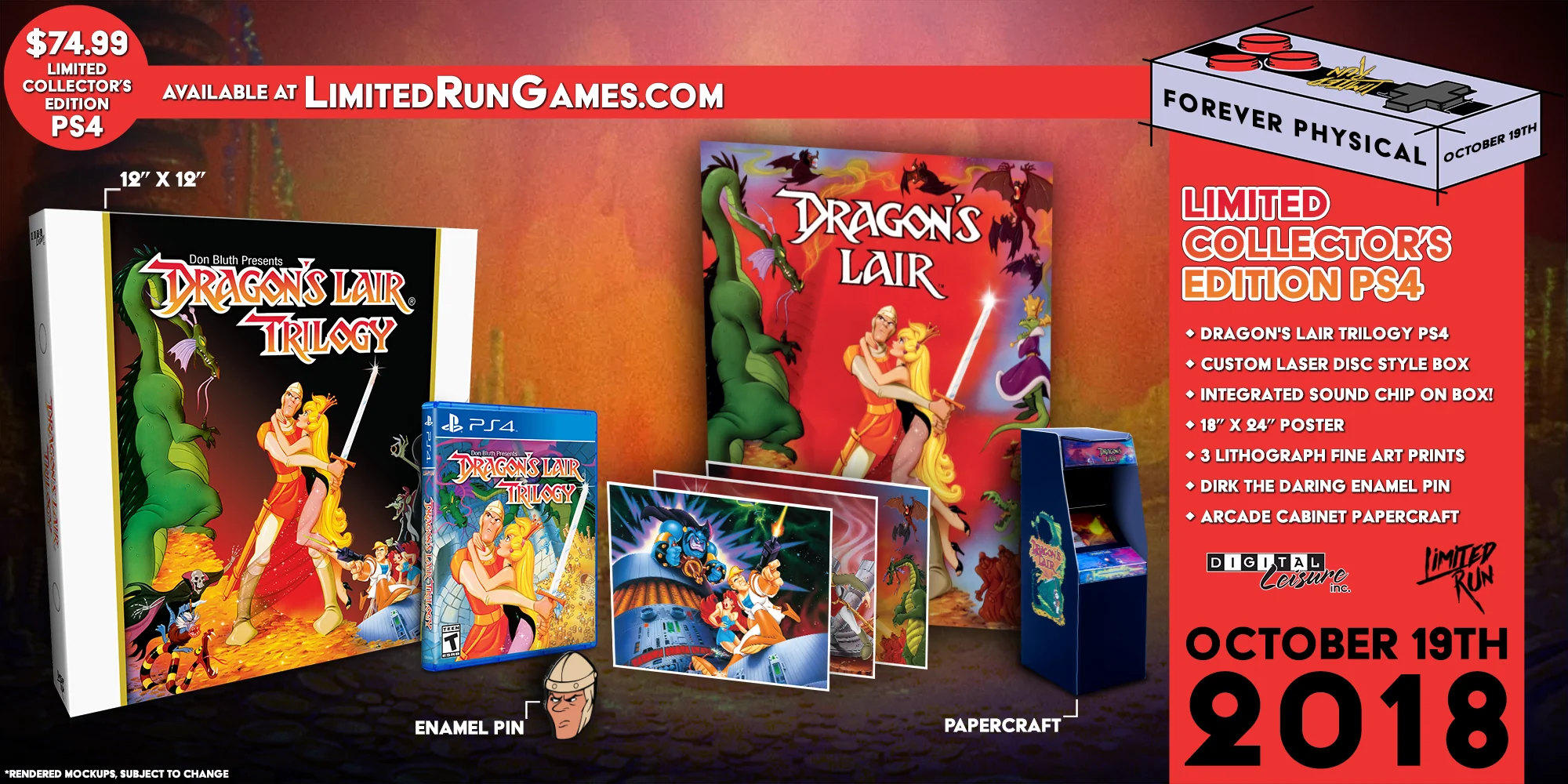 Limited Run #183: Dragon's Lair Trilogy Classic Edition (PS4) - Image 2
