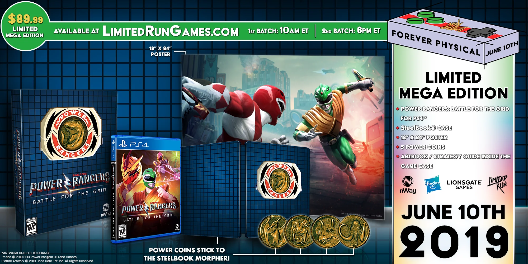 Limited Run #276: Power Rangers: Battle for the Grid Mega Edition (PS4) - Image 2