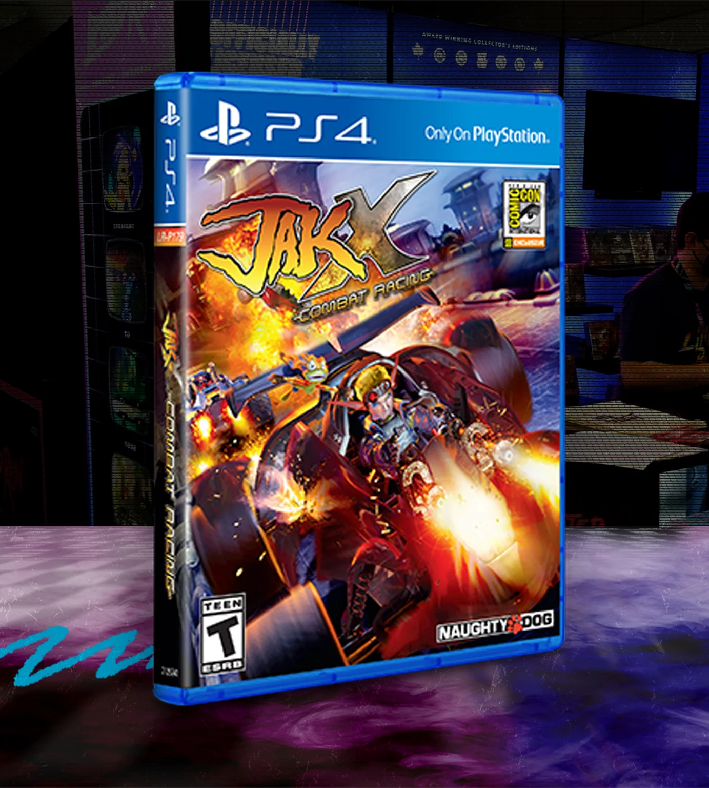 Limited Run #292: Jak X: Combat Racing SDCC Variant Cover (PS4) - Image 2