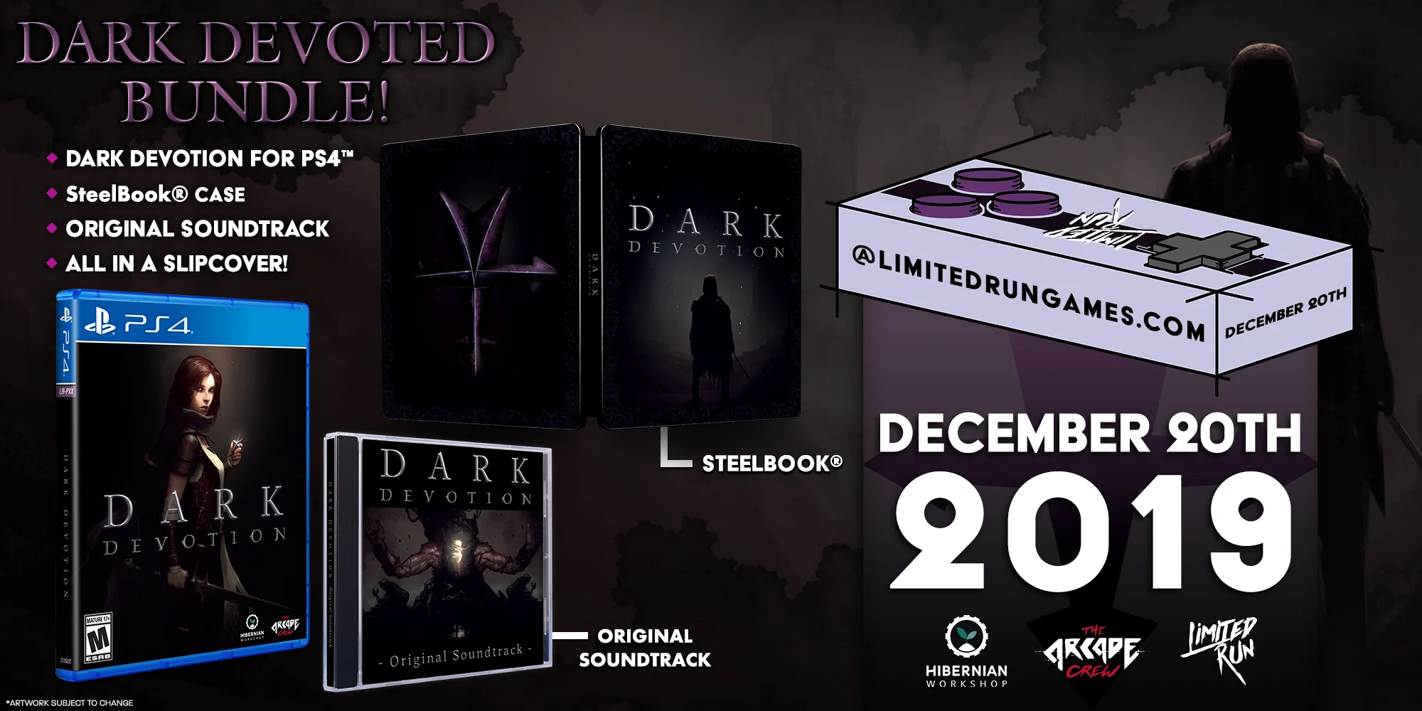 Limited Run #318: Dark Devotion Devoted Bundle (PS4) - Image 2