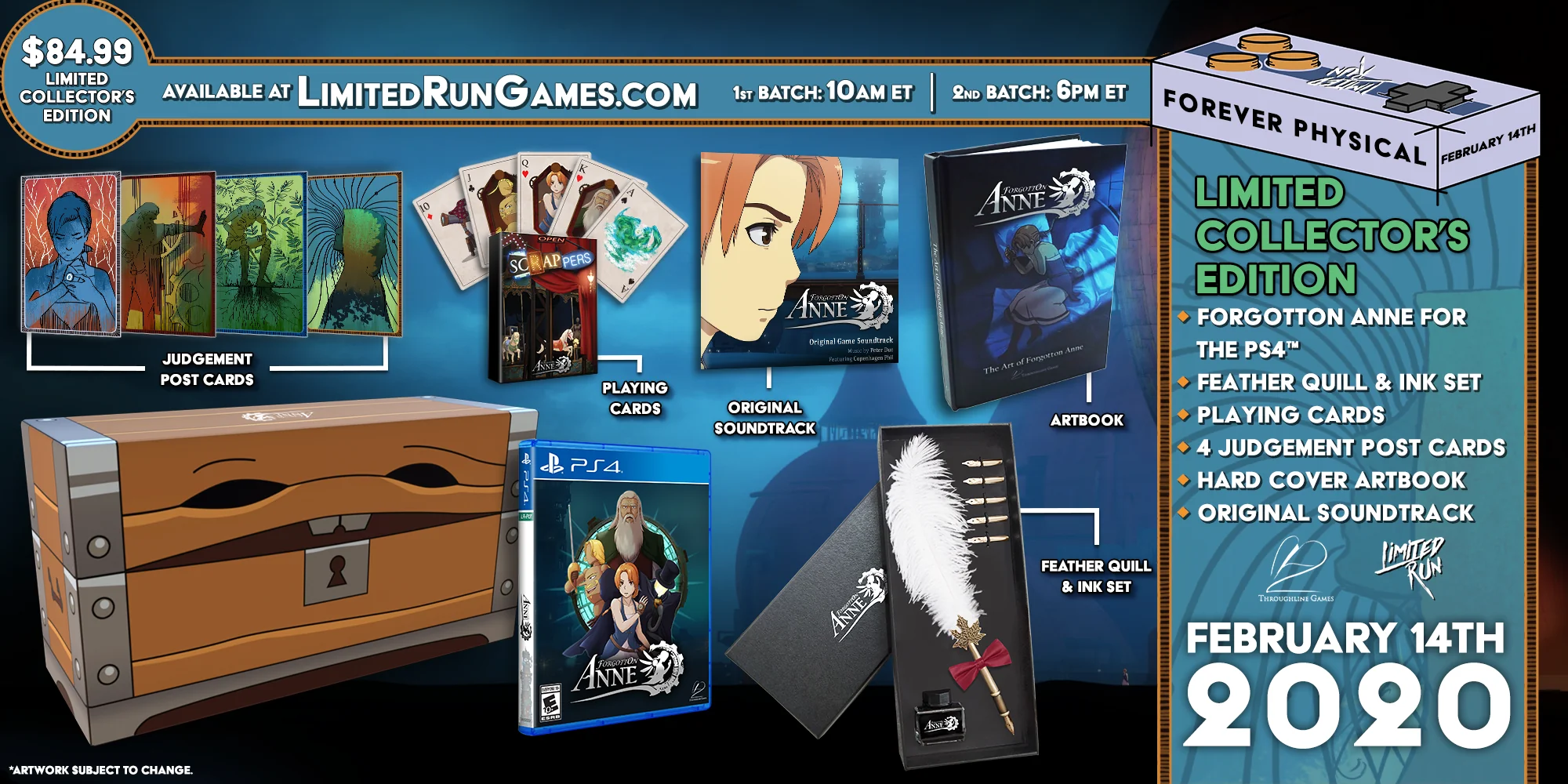 Limited Run #325: Forgotton Anne Collector's Edition (PS4) - Image 2