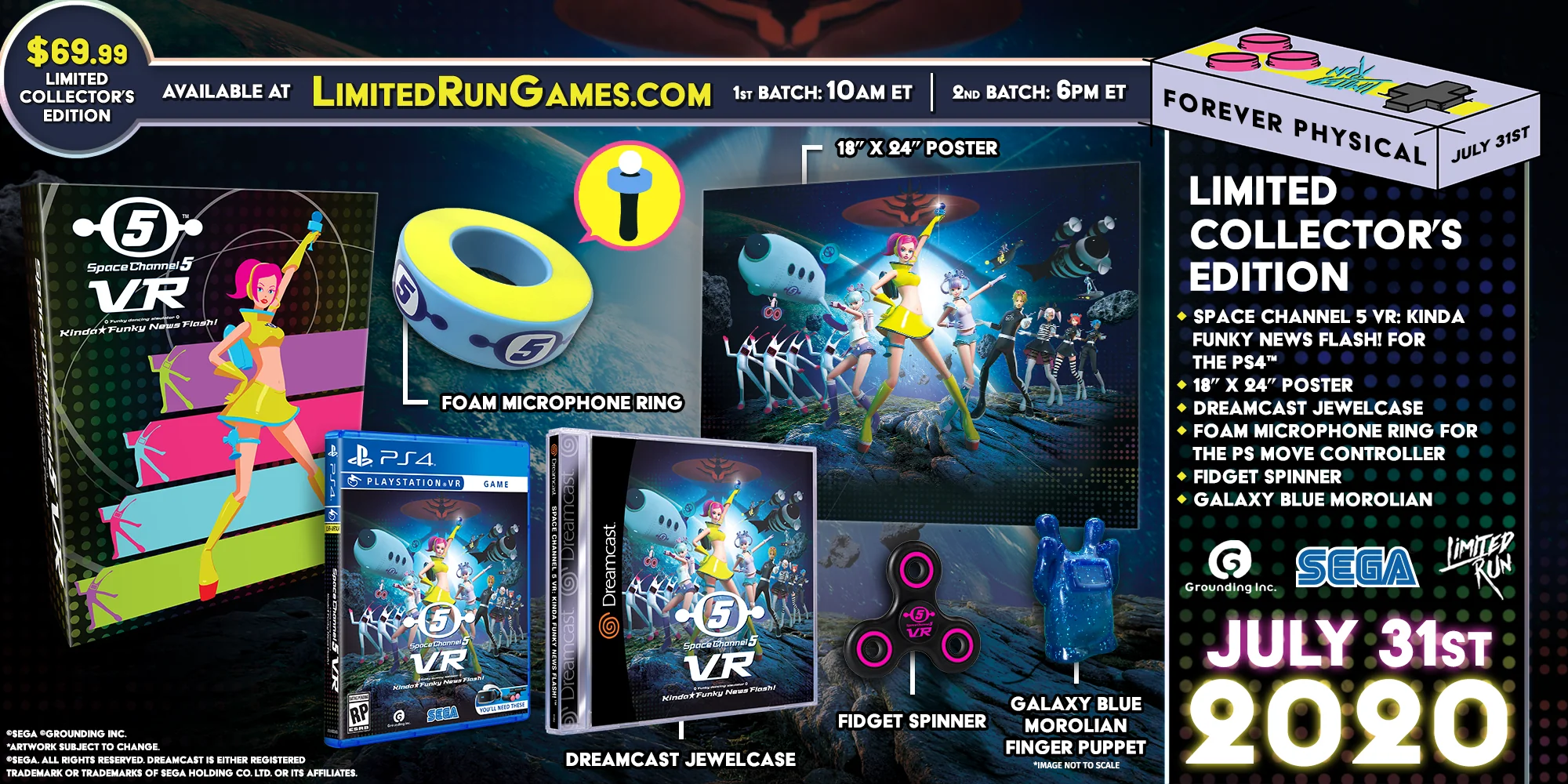 Limited Run #353: Space Channel 5 VR Kinda Funky News Flash! Collector's Edition (PS4) - Image 2