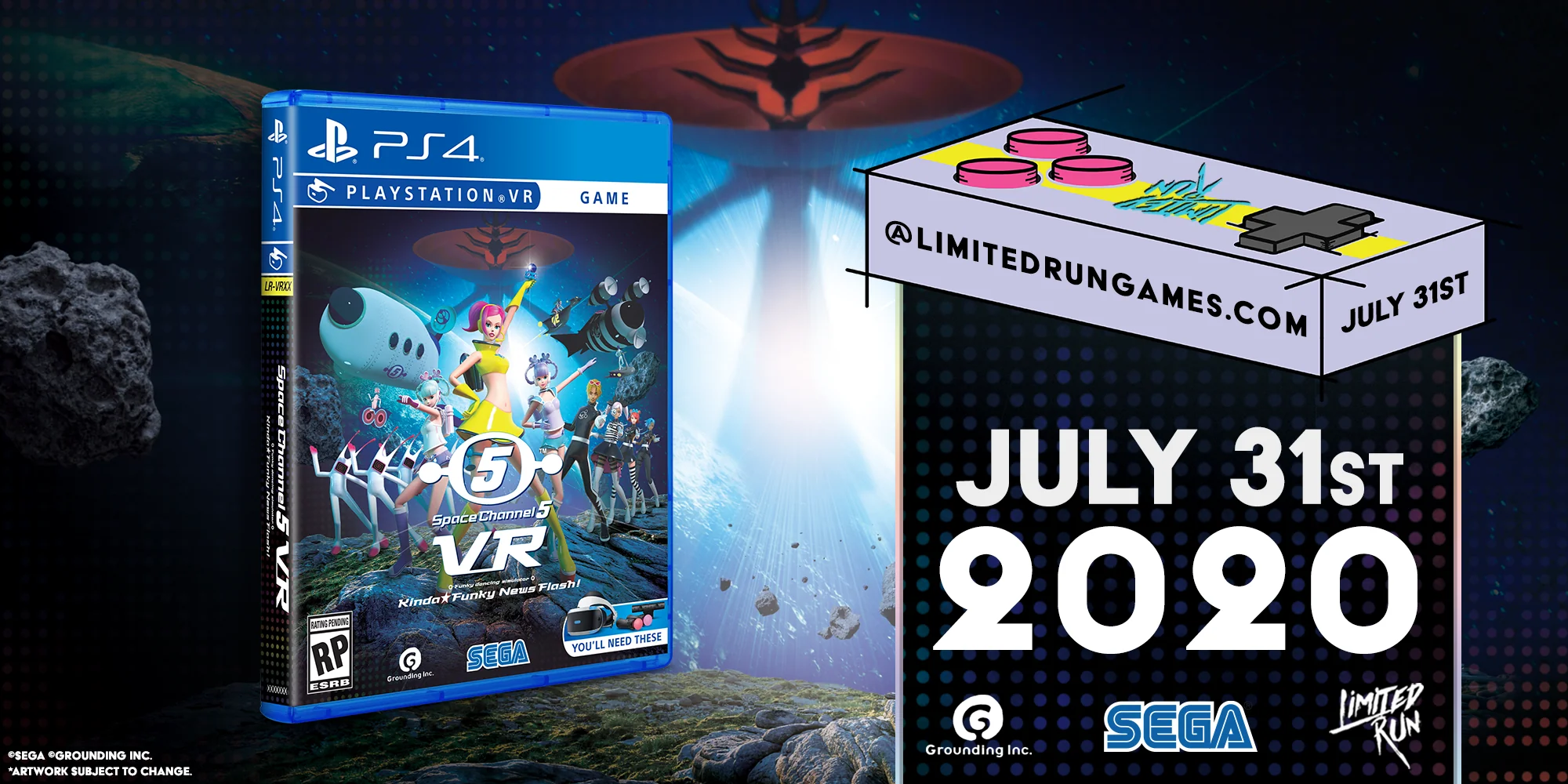 Limited Run #353: Space Channel 5 VR Kinda Funky News Flash! (PS4) - Image 2