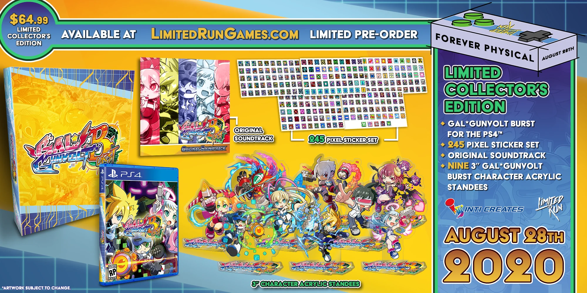 Limited Run #360: Gal*Gunvolt Burst Collector's Edition (PS4) - Image 2