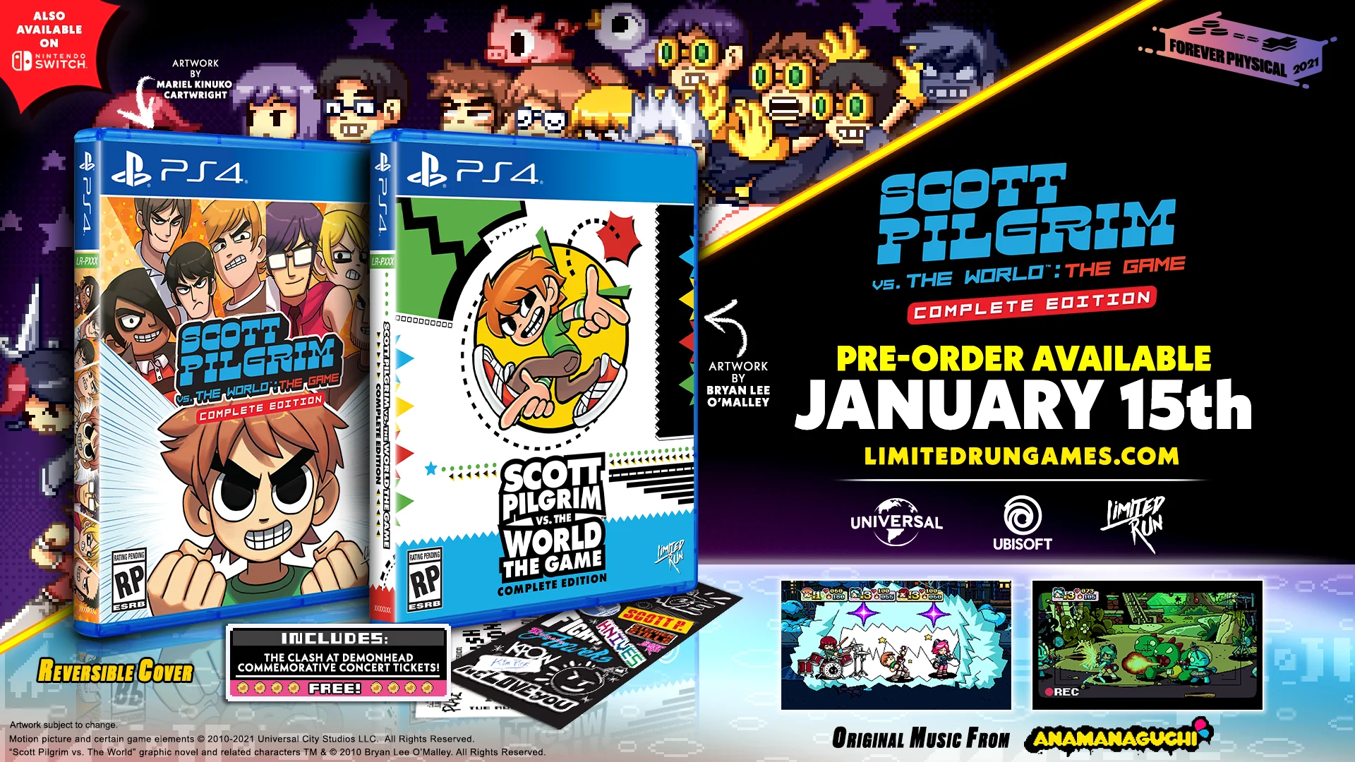 Limited Run #382: Scott Pilgrim Vs. The World: The Game (PS4) - Image 3