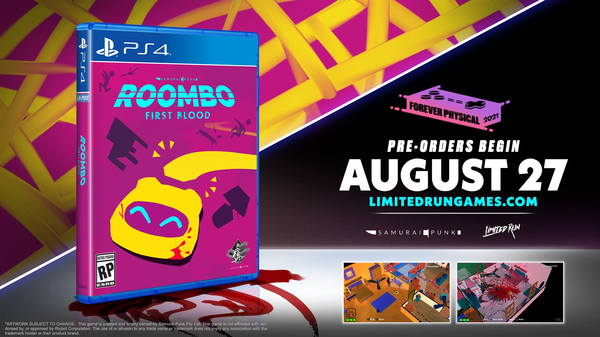 Limited Run #399: Roombo: First Blood (PS4) - Image 2