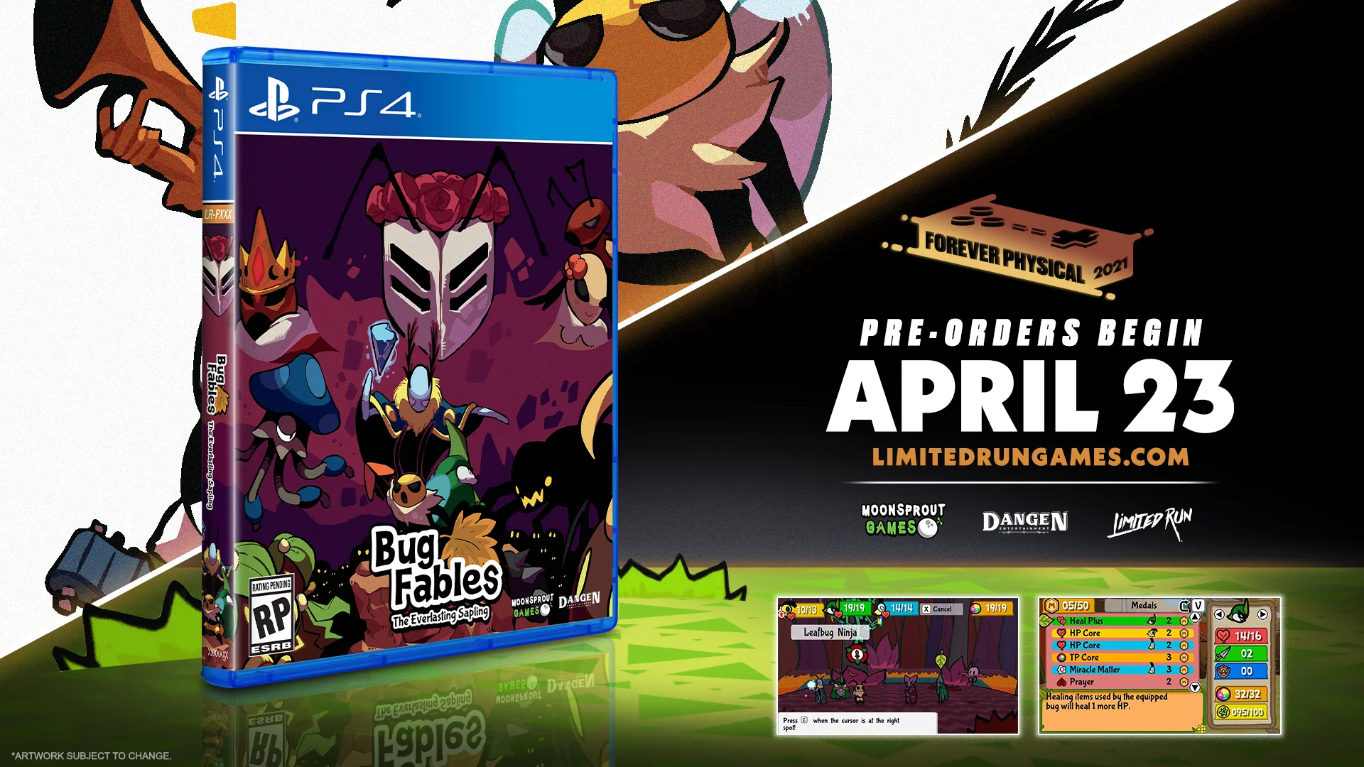 Limited Run #400: Bug Fables: The Everlasting Sapling (PS4) - Image 2
