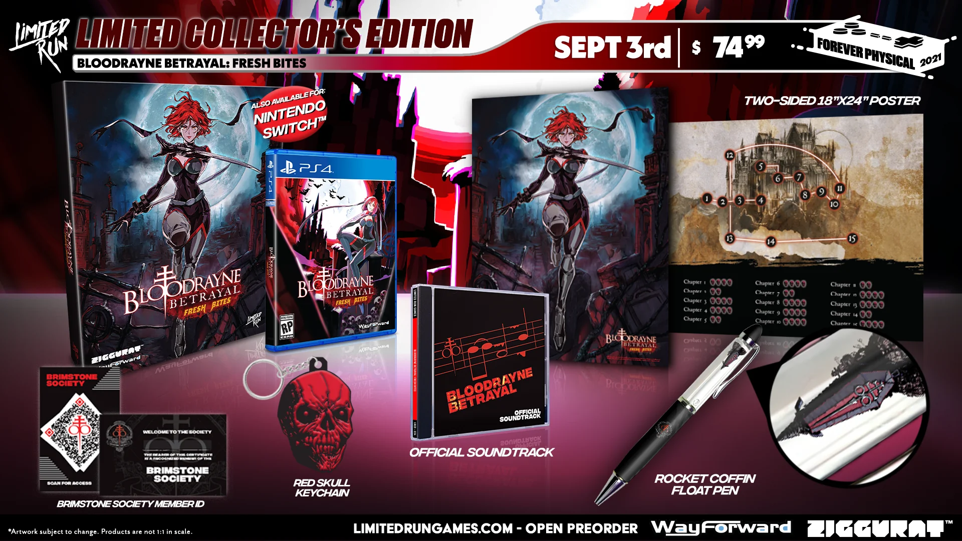 Limited Run #425: BloodRayne Betrayal: Fresh Bites Collector's Edition (PS4) - Image 2