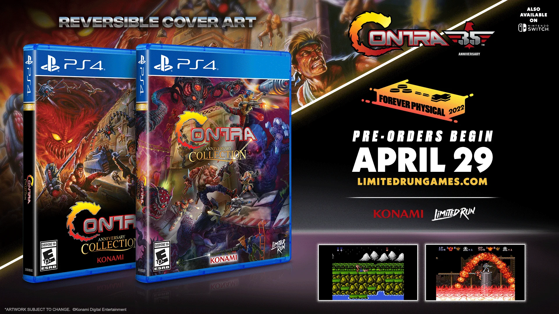 Limited Run #446: Contra Anniversary Collection (PS4) - Image 3