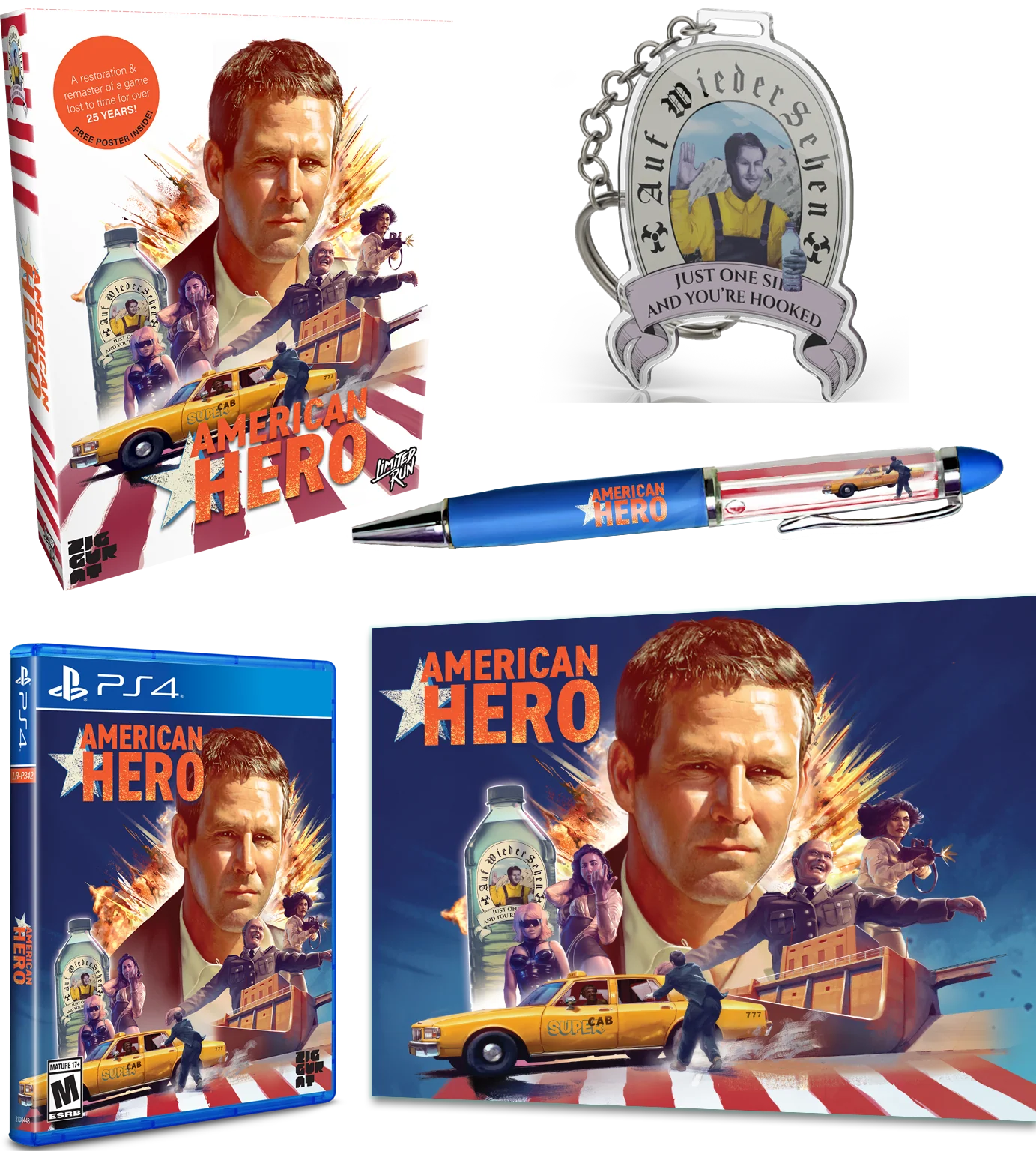 Limited Run #465: American Hero Collector's Edition (PS4) - Image 2