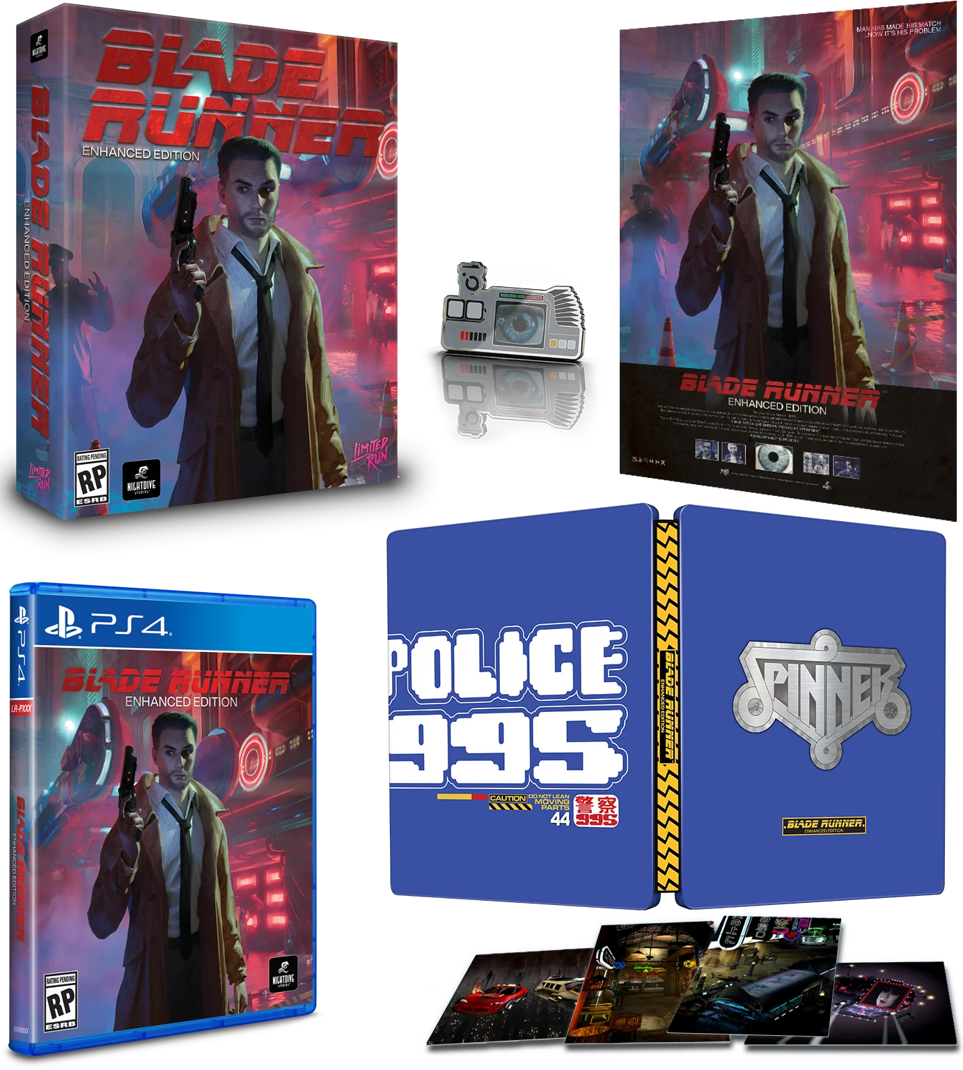 Limited Run #466: Blade Runner: Enhanced Edition Collector's Edition (PS4) - Image 2