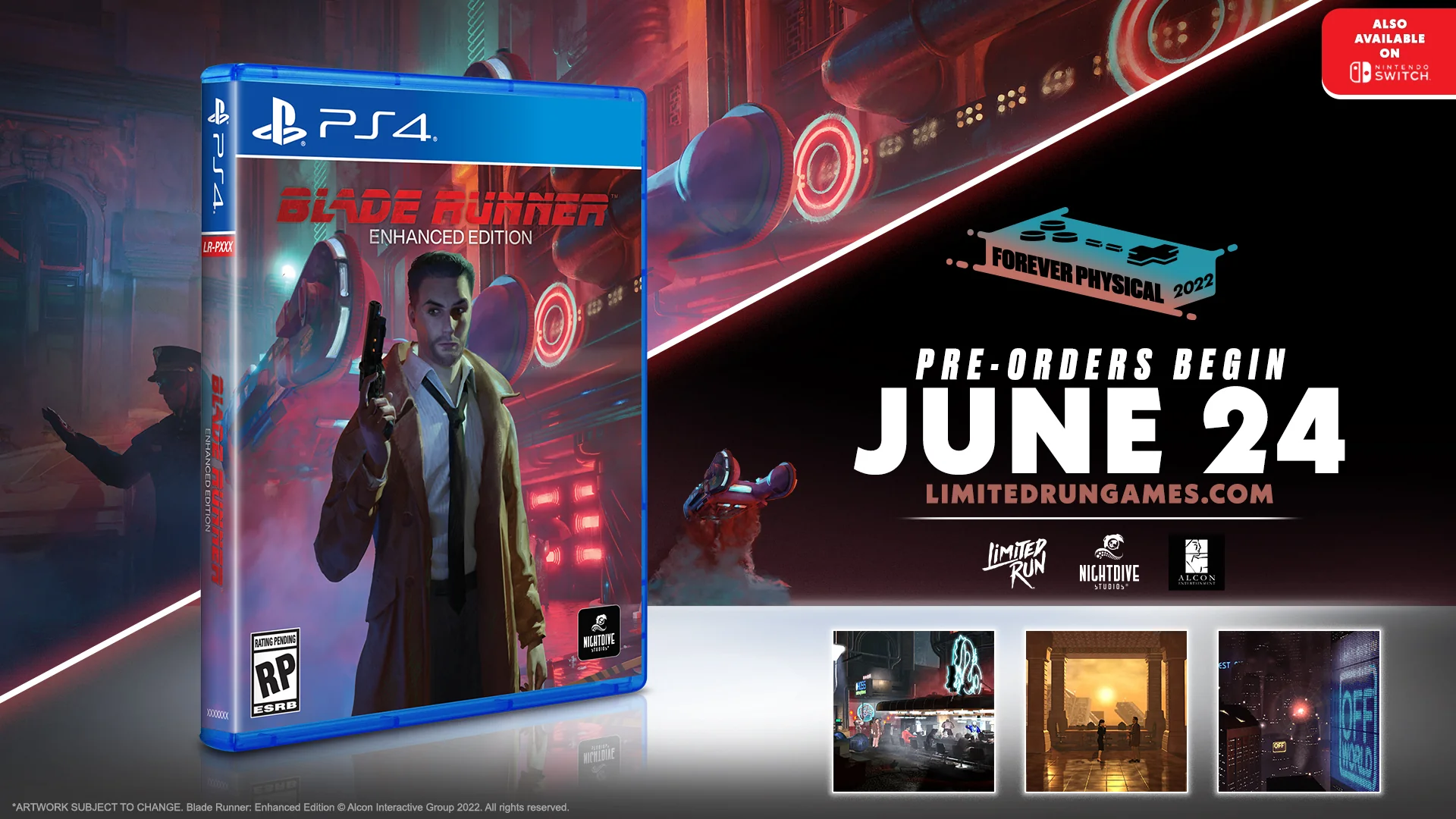 Limited Run #466: Blade Runner: Enhanced Edition (PS4) - Image 3
