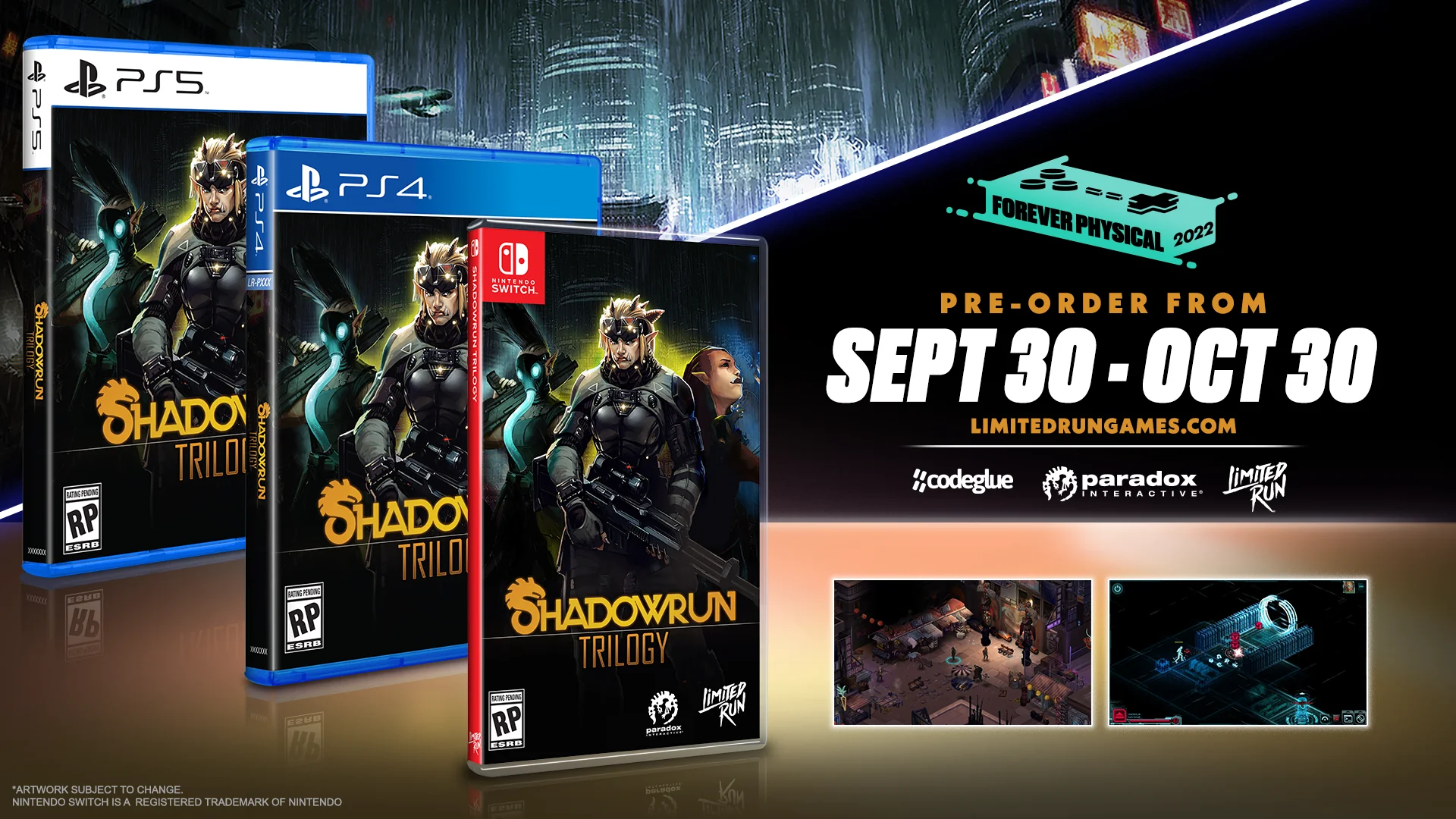 Limited Run #481: Shadowrun Trilogy (PS4) - Image 3