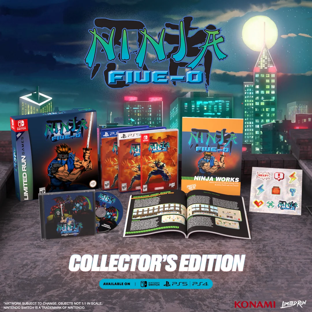 Limited Run #564: Ninja Five-O Collector's Edition (PS4) - Image 2