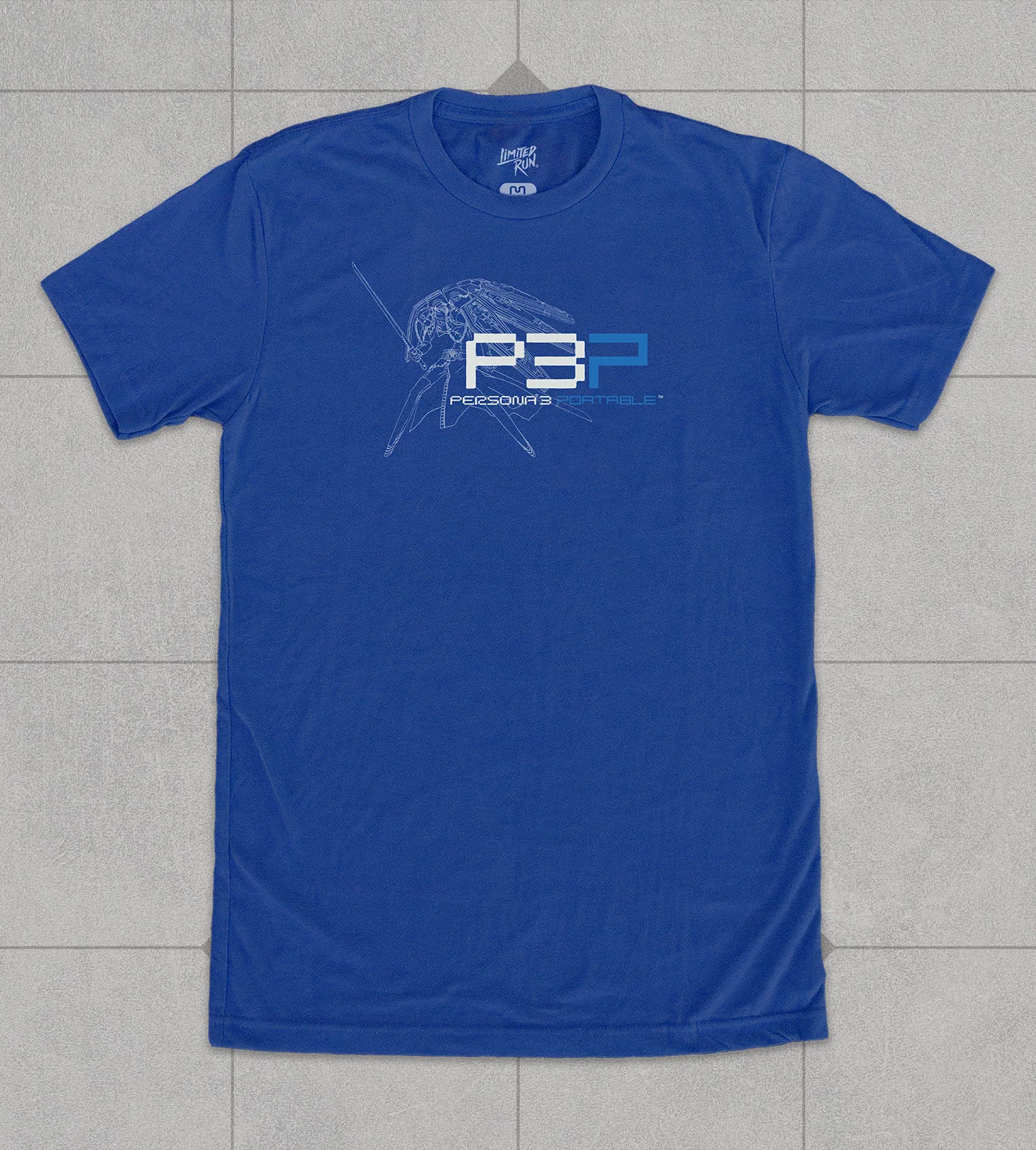 Persona 3 Portable Logo T-Shirt - Image 2