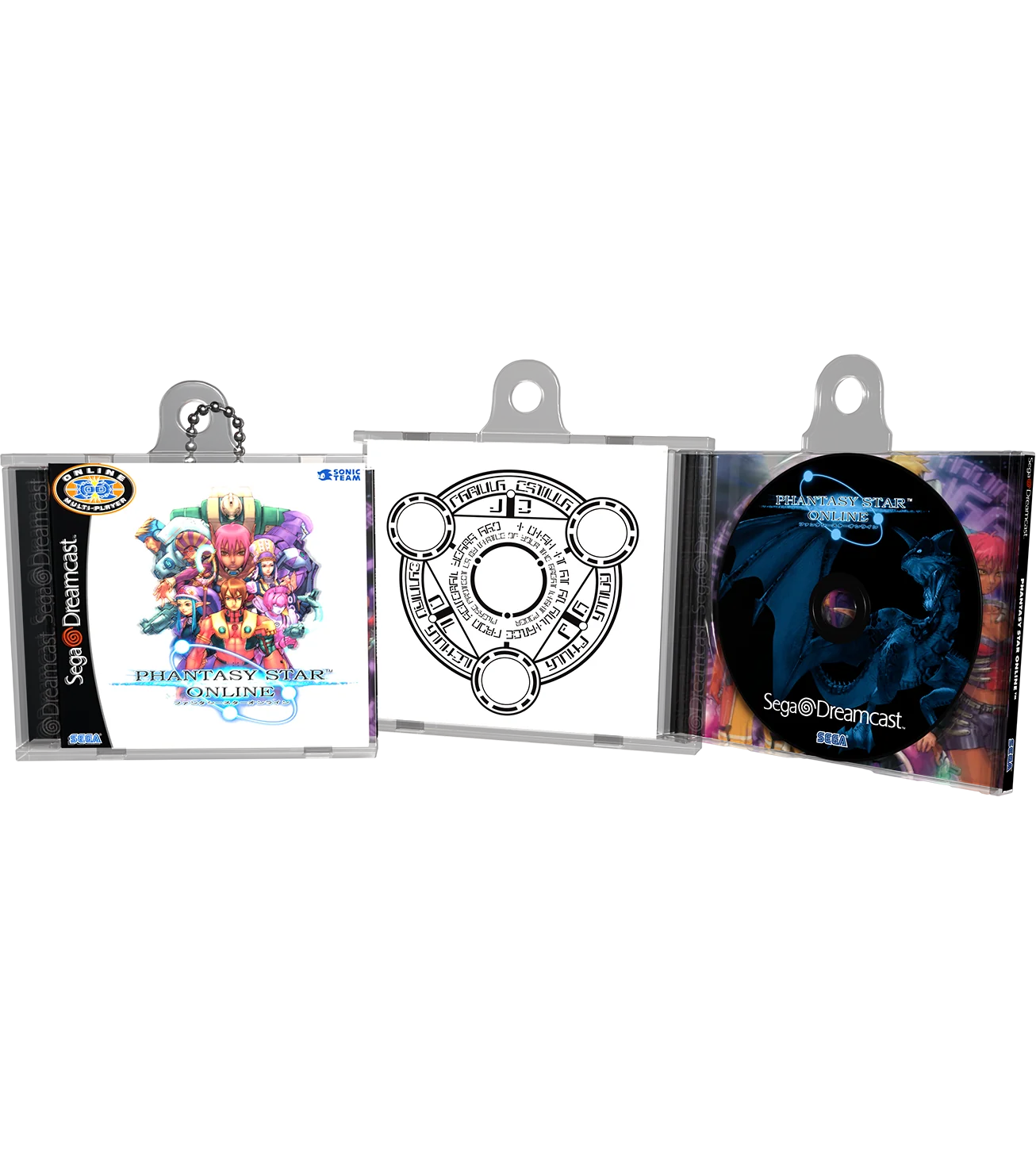 Phantasy Star Online Game Case Keychain - Image 2