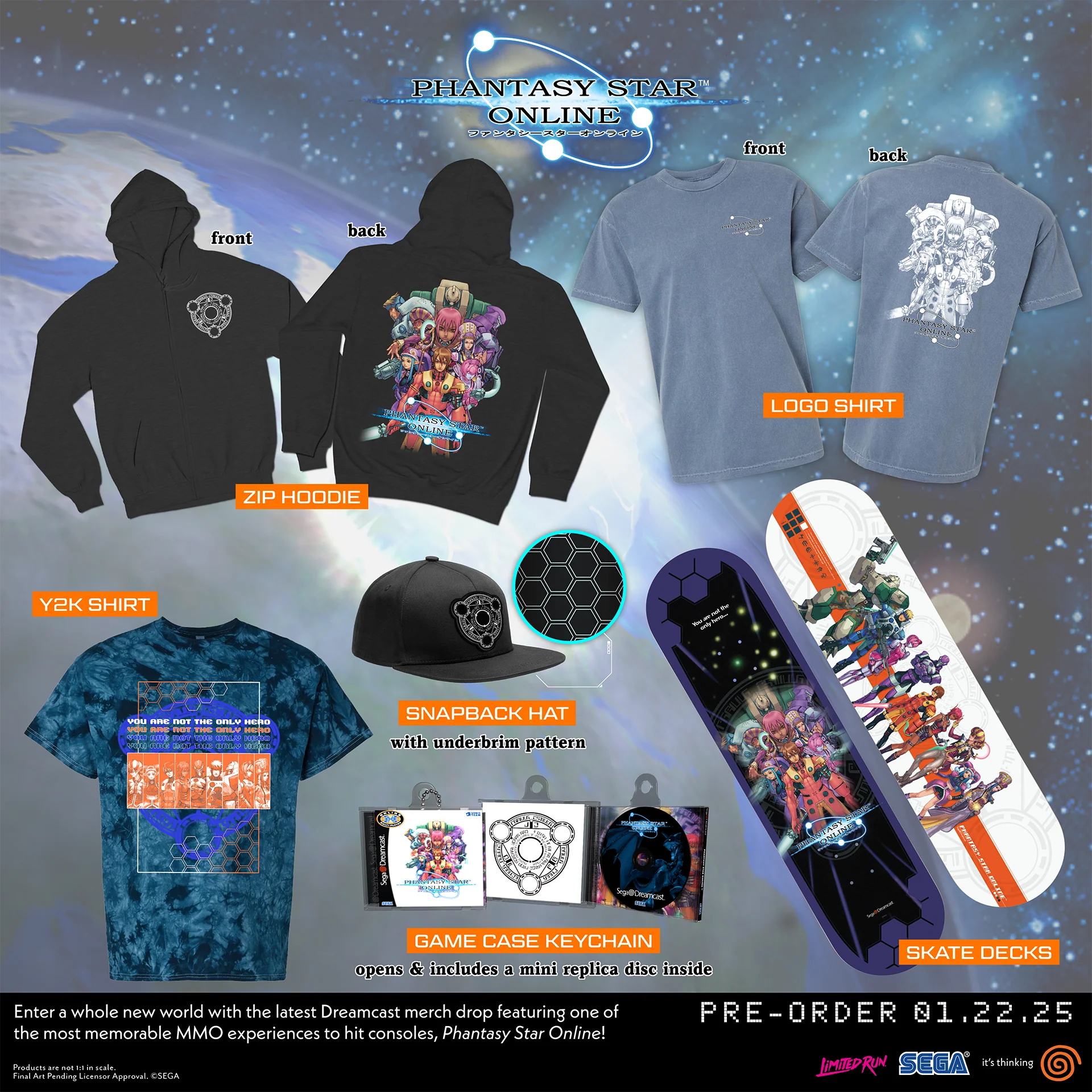 Phantasy Star Online Y2K Shirt - Image 2