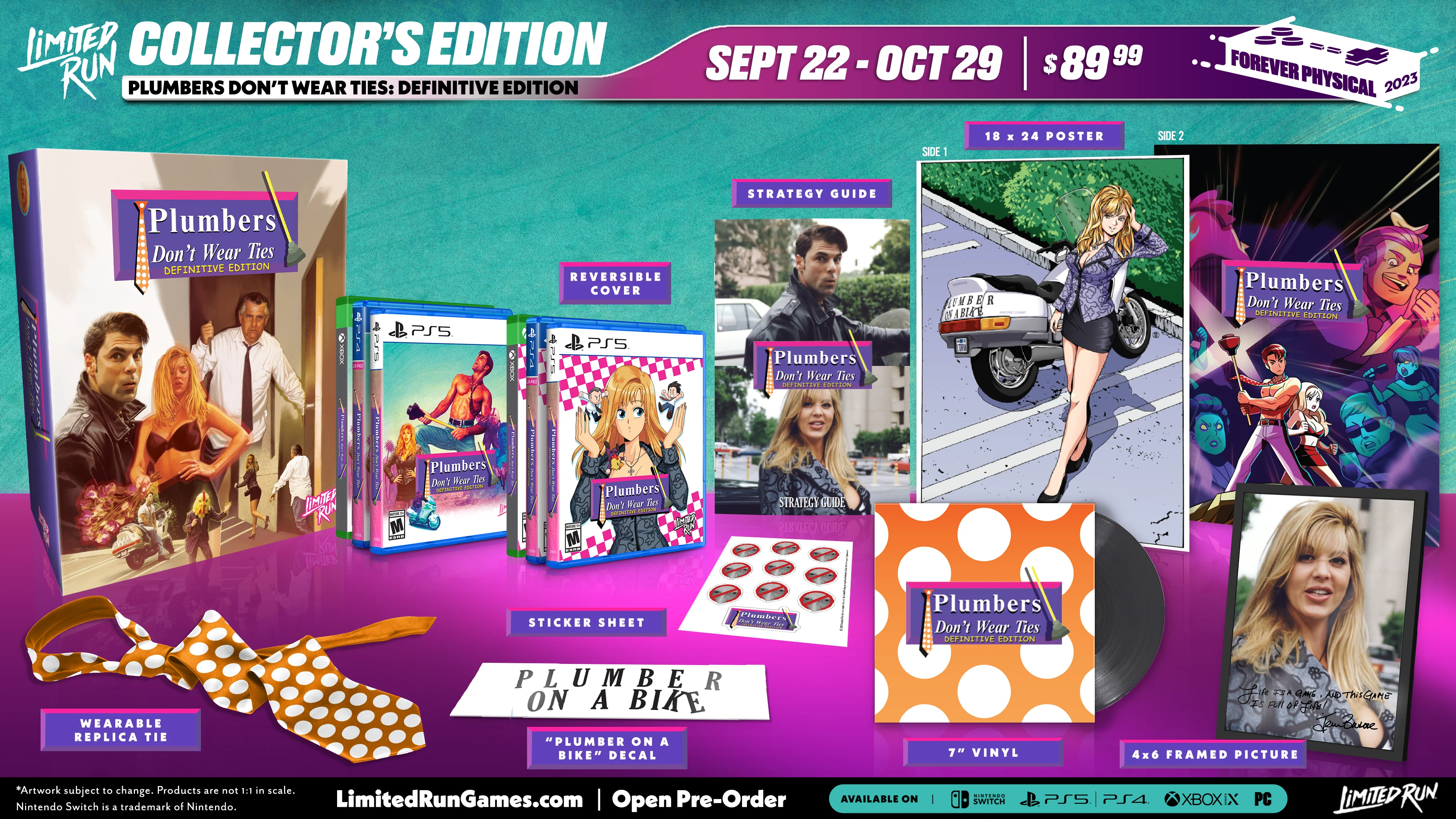 PS5 Limited Run #73: Plumbers Don’t Wear Ties: Definitive Edition Collector's Edition - Image 3