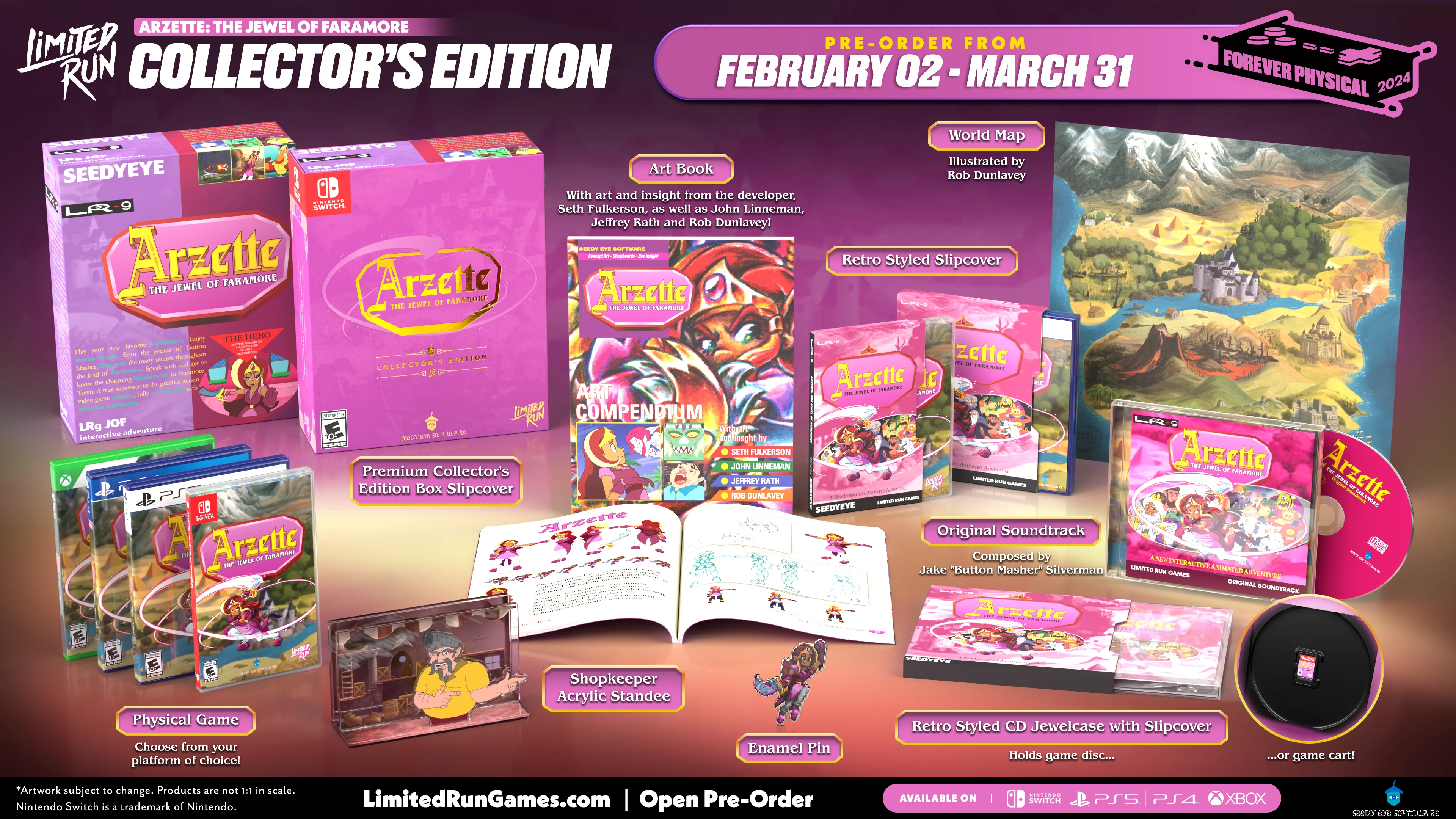 PS5 Limited Run #85: Arzette: The Jewel of Faramore Collector's Edition - Image 4