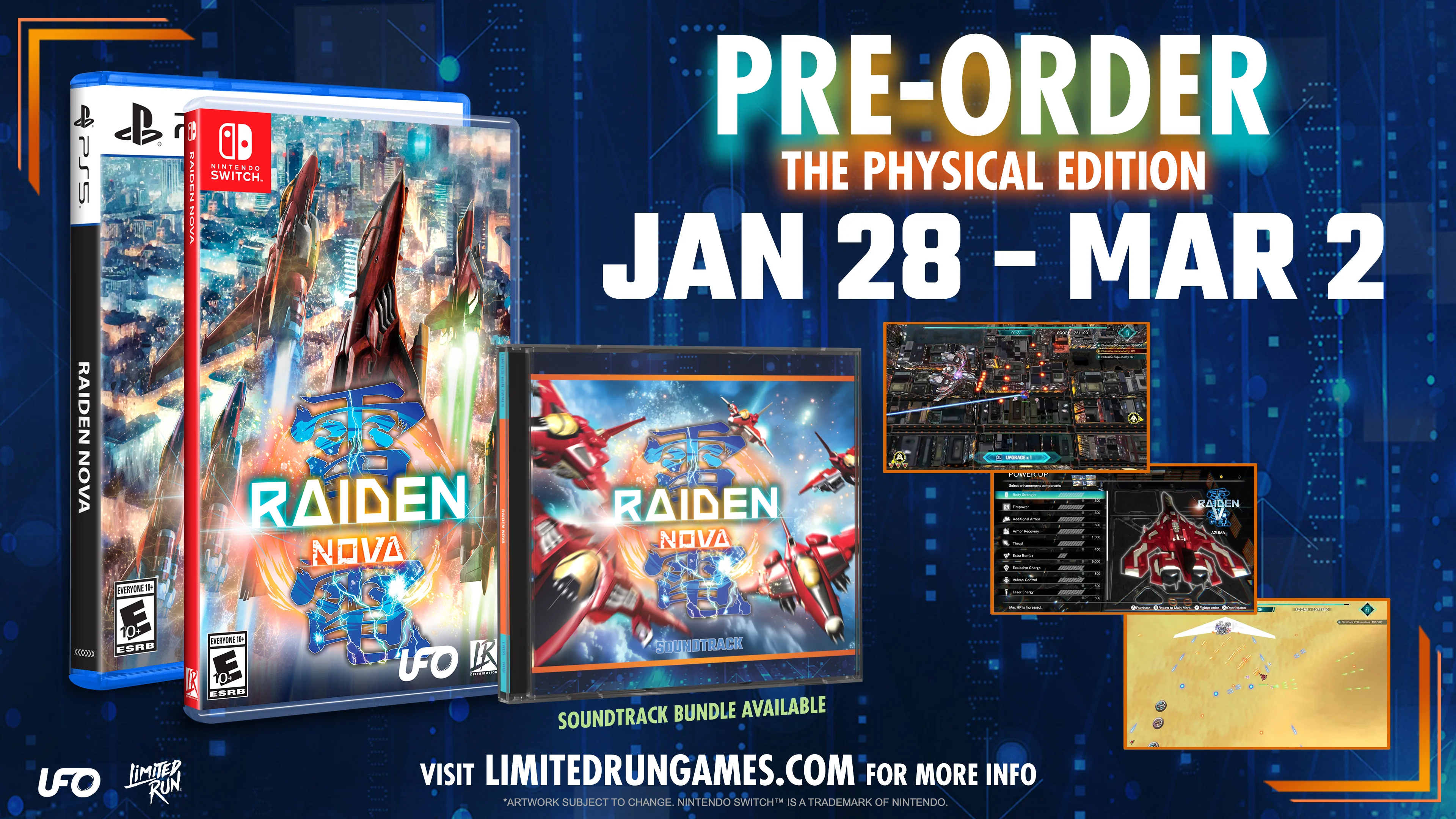 Raiden NOVA Soundtrack Bundle (Switch, PS5) - Image 2