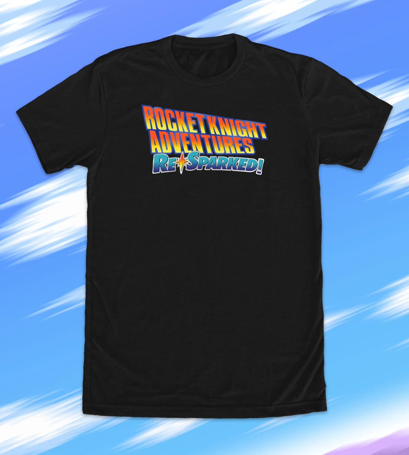 Rocket Knight Adventures: Re-Sparked Logo Tee - Image 2