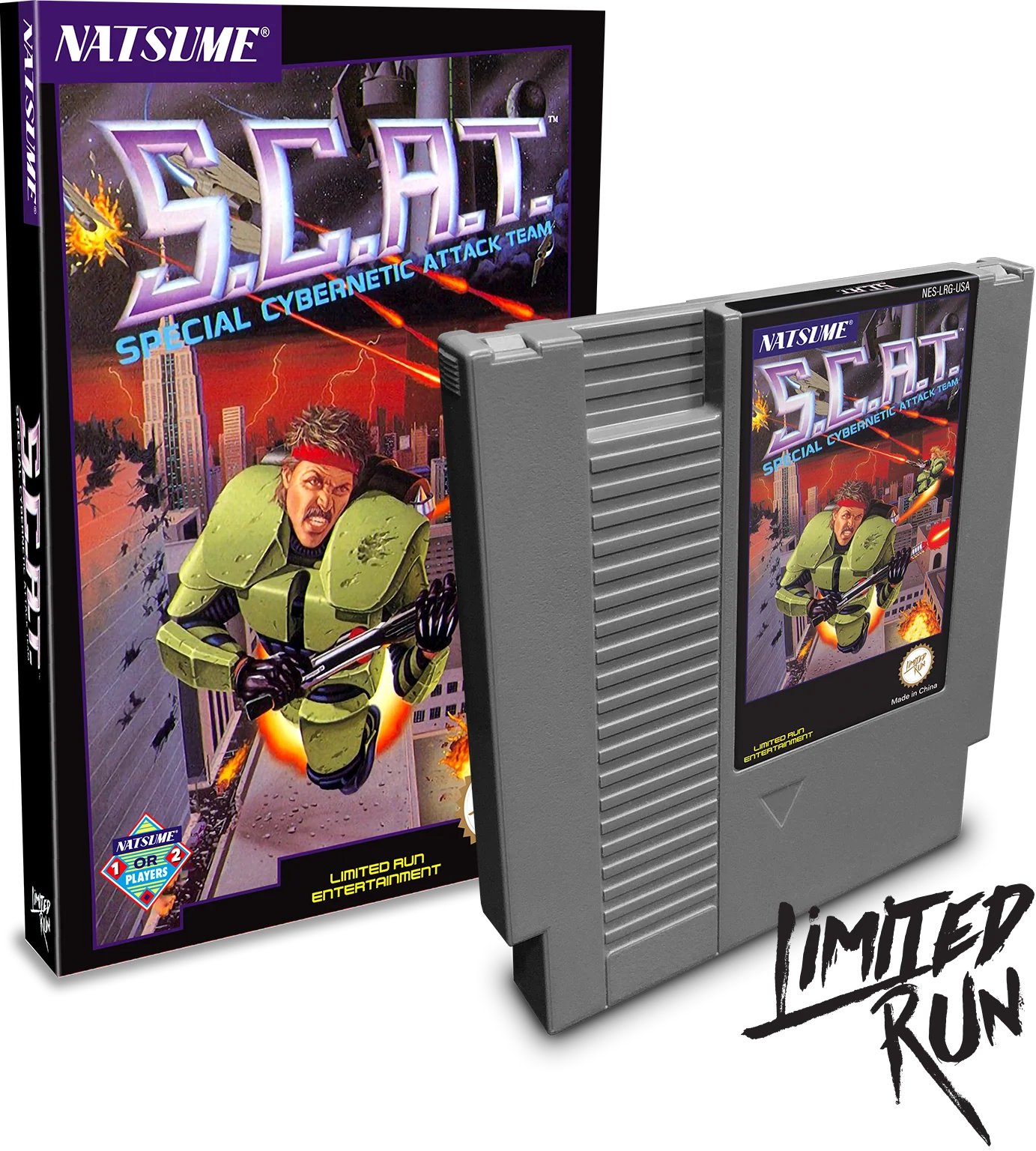 S.C.A.T.: Special Cybernetic Attack Team (NES) - Image 2