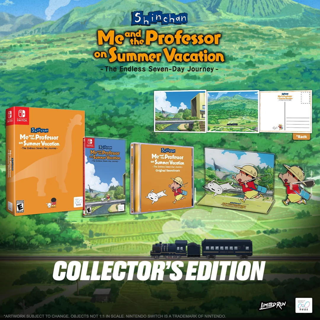 Shin chan: Me and the Professor on Summer Vacation -The Endless Seven-Day Journey- Collector's Edition (Switch) - Image 2