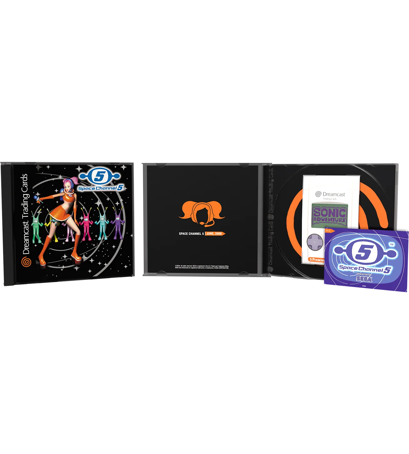 Space Channel 5 Commemorative Case Trading Card Bundle - Image 3