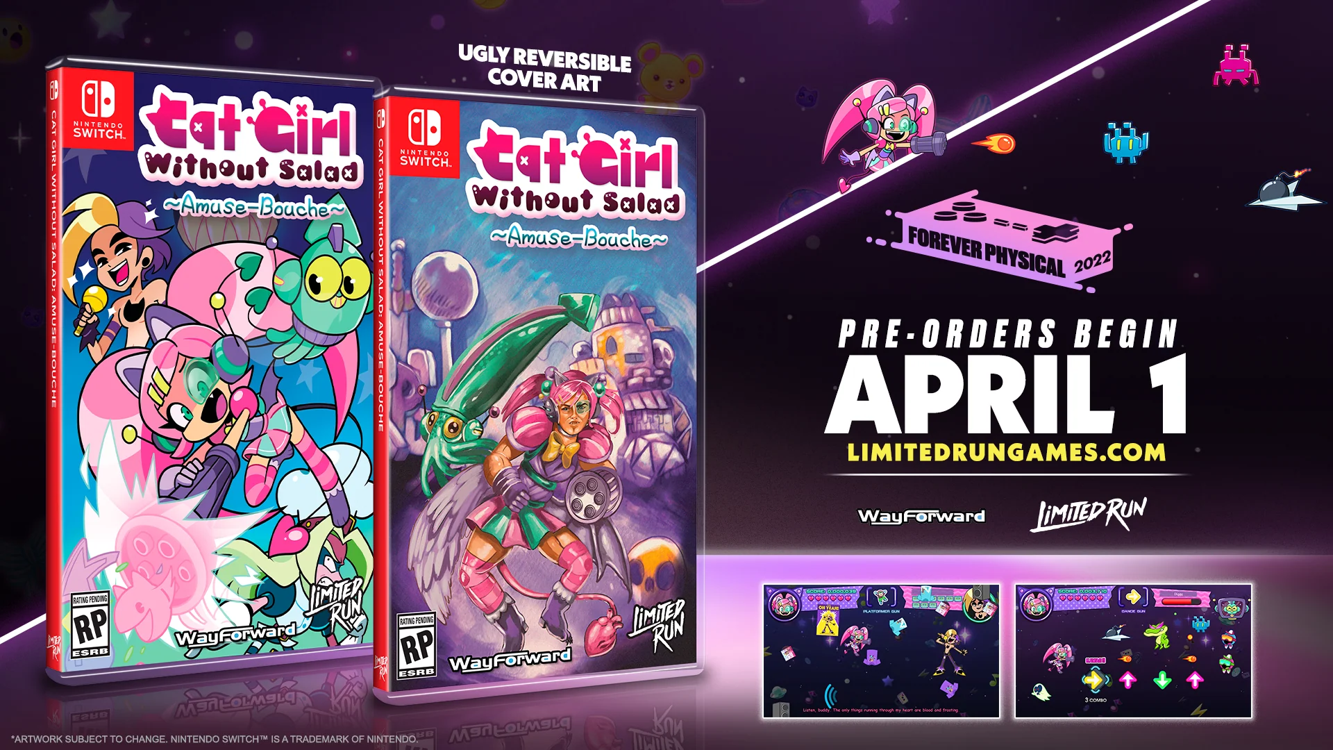 Switch Limited Run #145: Cat Girl Without Salad: Amuse-Bouche - Image 3
