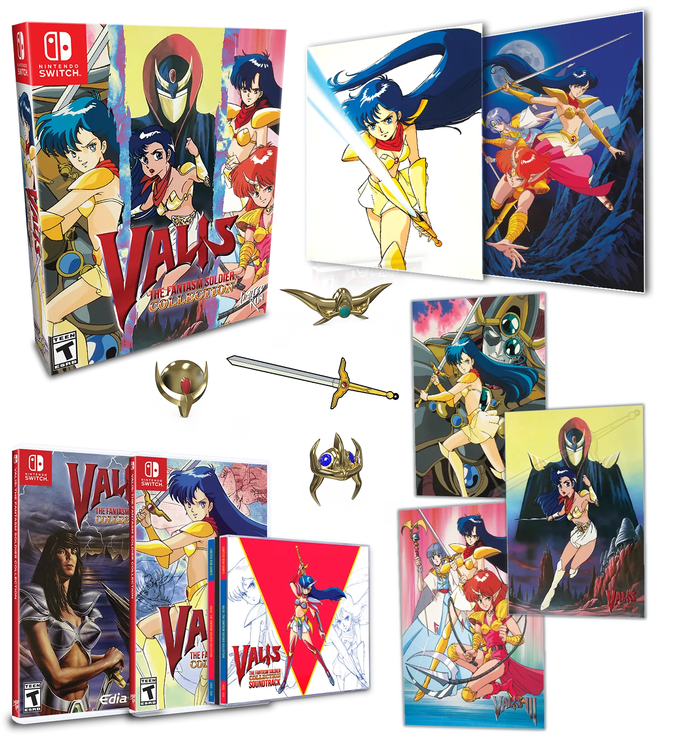 Switch Limited Run #137: Valis: The Fantasm Soldier Collection Collector's Edition - Image 2