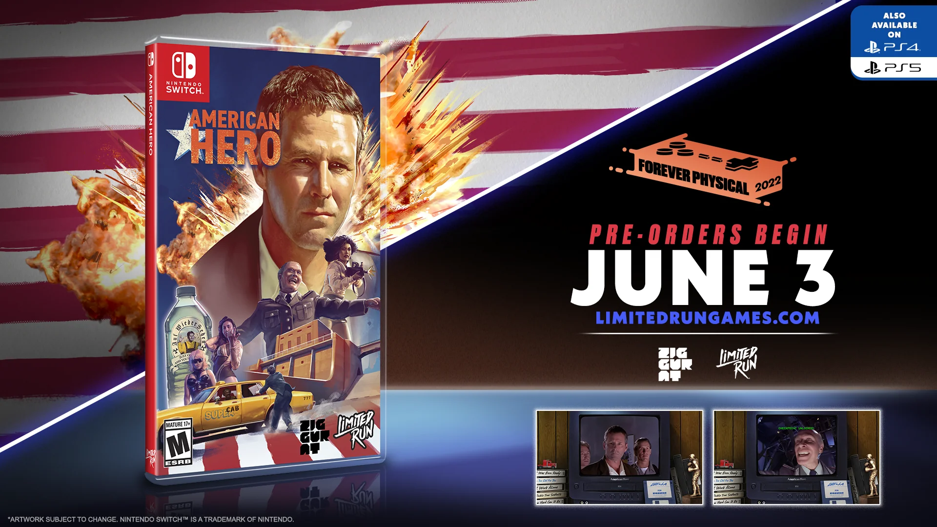 Switch Limited Run #151: American Hero - Image 3