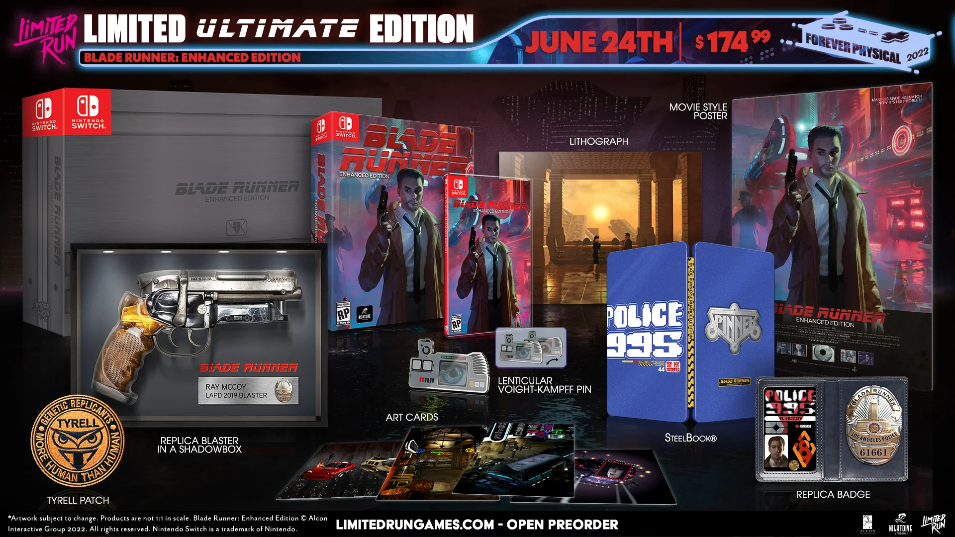 Switch Limited Run #153: Blade Runner: Enhanced Edition Ultimate Edition - Image 3