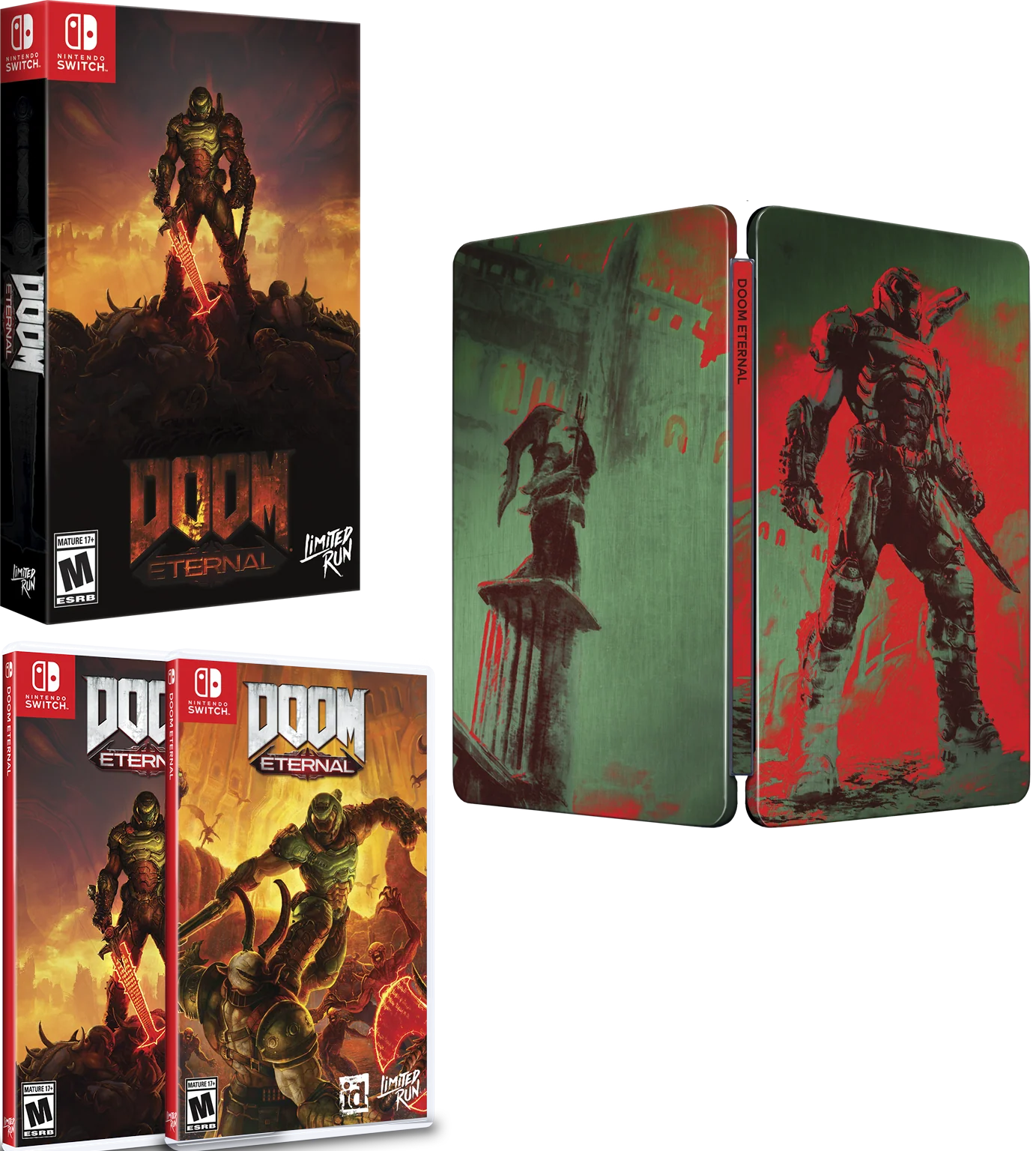 Switch Limited Run #154: DOOM Eternal SteelBook Edition - Image 2